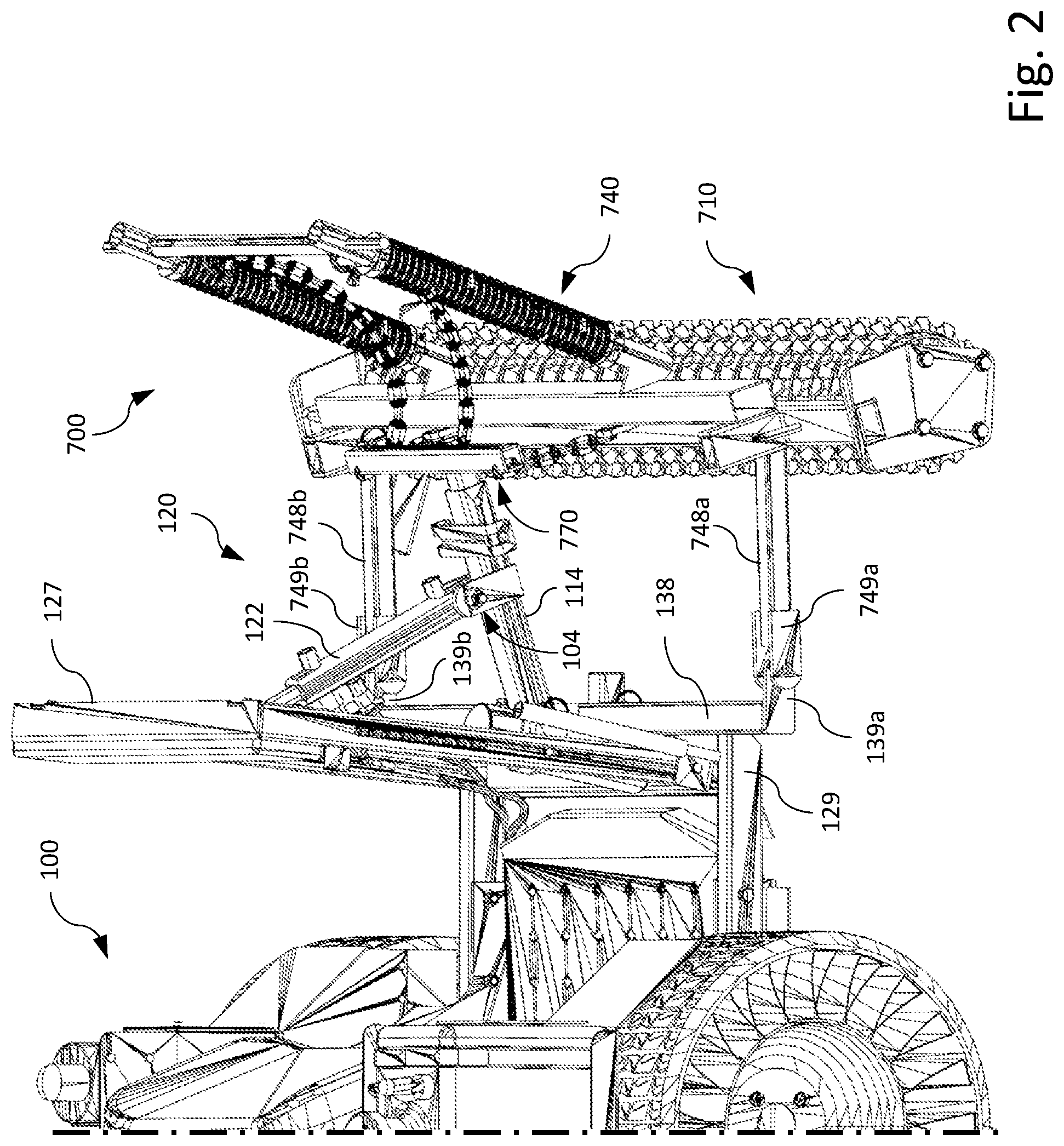 Patent US11770989 Figure 2 – Tow-behind roller tool apparatuses, systems and methods