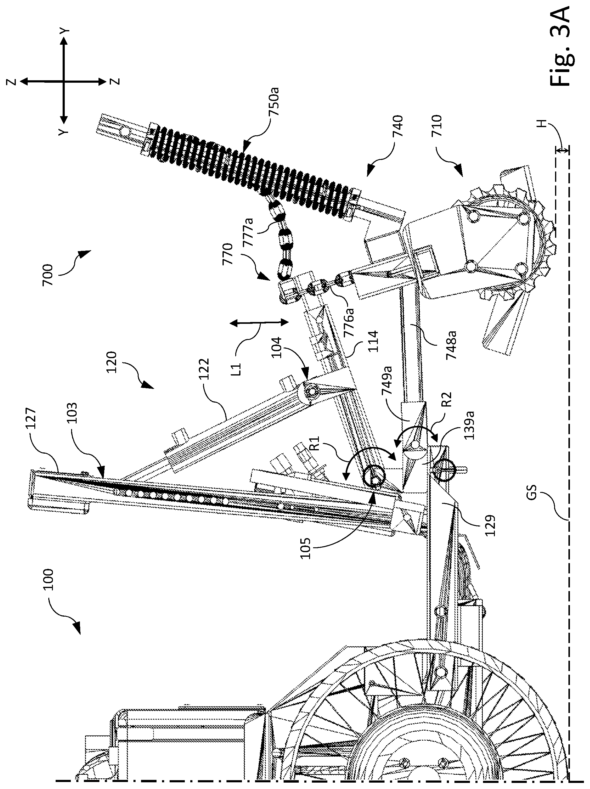 Patent US11770989 Figure 3 – Tow-behind roller tool apparatuses, systems and methods