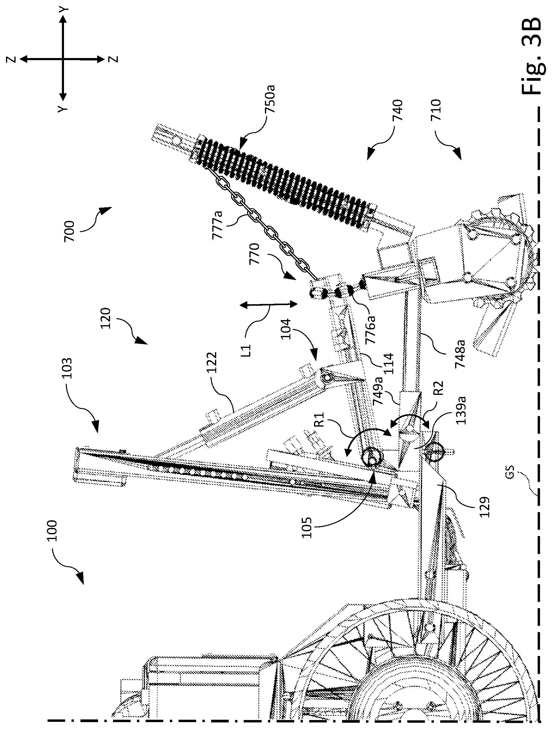 Patent US11770989 Figure 4 – Tow-behind roller tool apparatuses, systems and methods