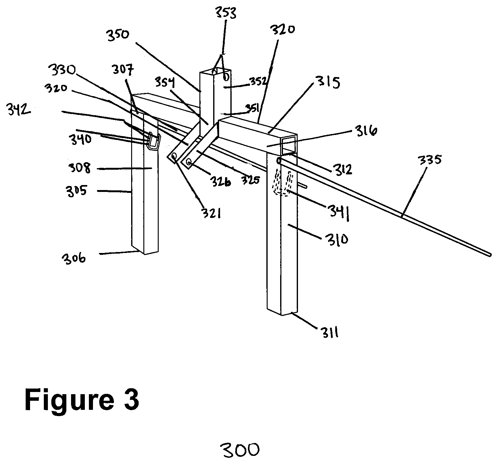 Patent US11770990 Figure 3 – Apparatus for combining planting implements