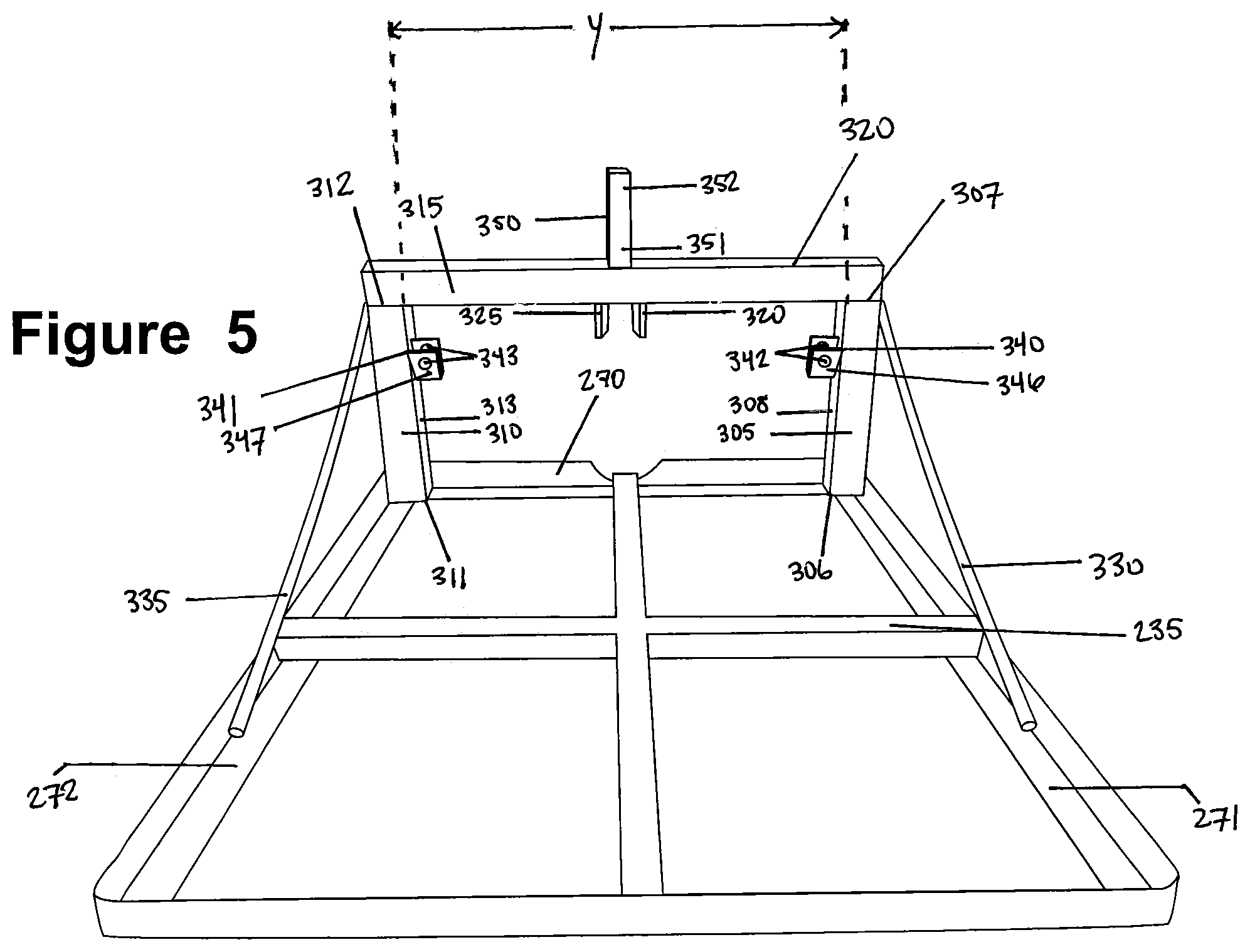 Patent US11770990 Figure 5 – Apparatus for combining planting implements