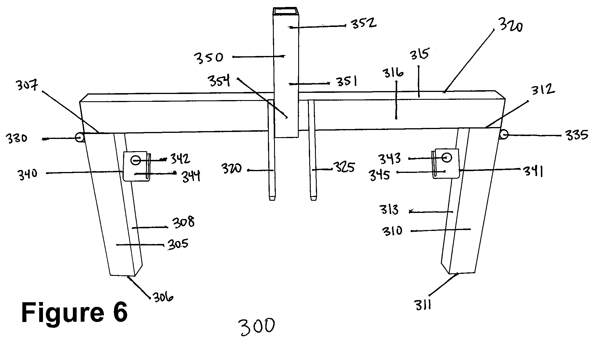 Patent US11770990 Figure 6 – Apparatus for combining planting implements