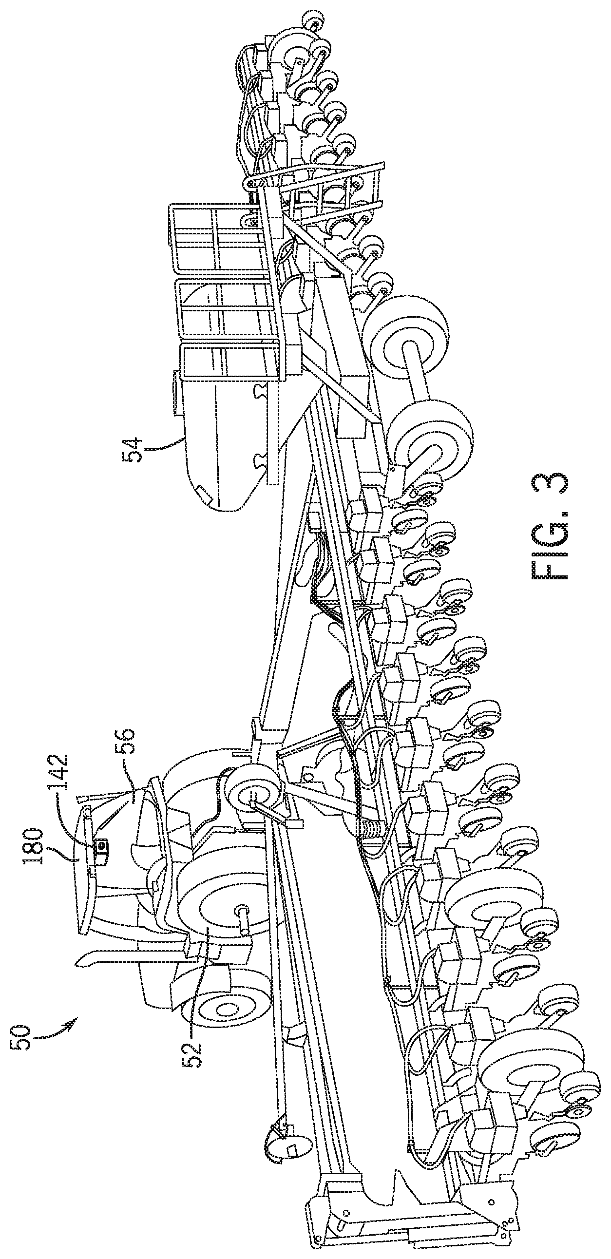 Patent US11770992 Figure 3 – Position monitoring for agricultural system