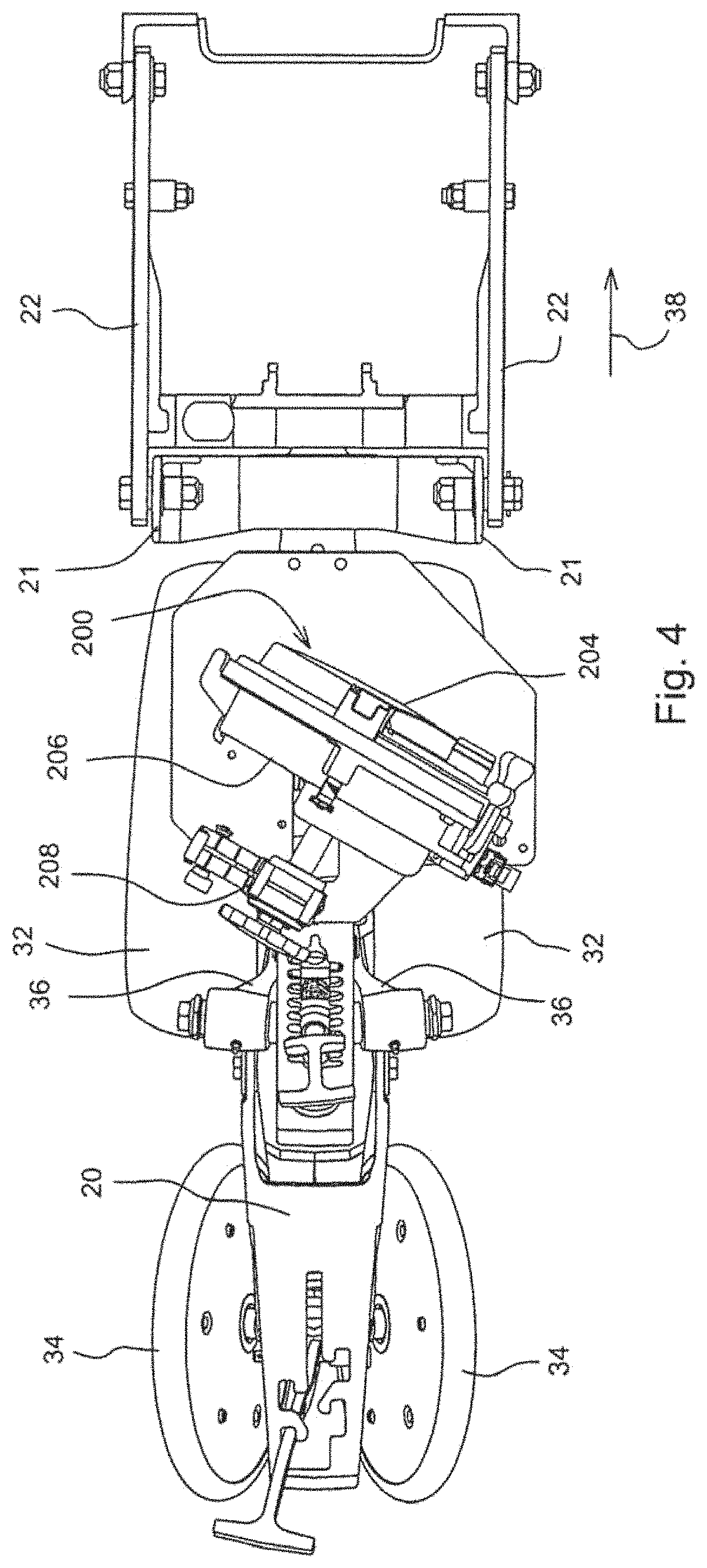 Patent US11770994 Figure 4 – Seeding machine with seed delivery system