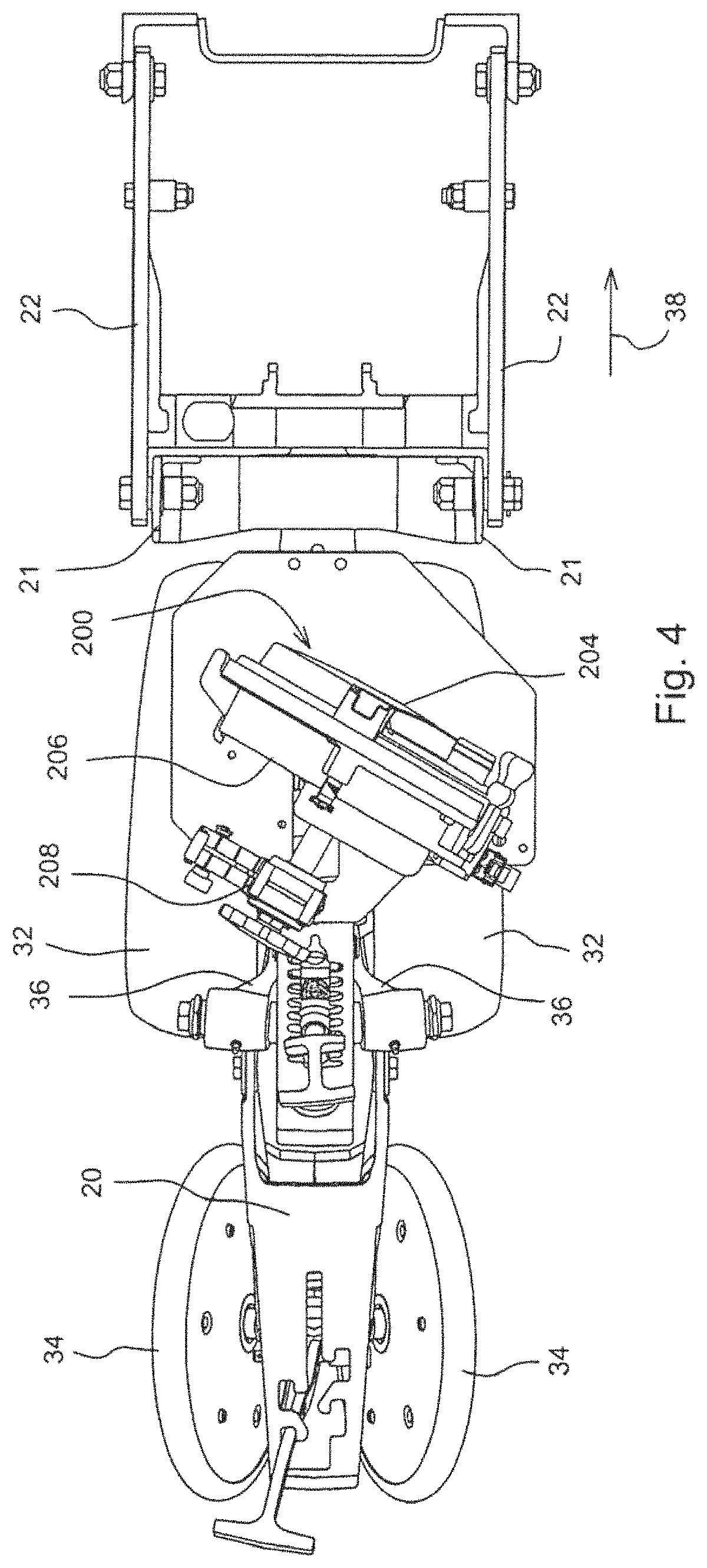 Patent US11770995 Figure 4 – Seeding machine with seed delivery system
