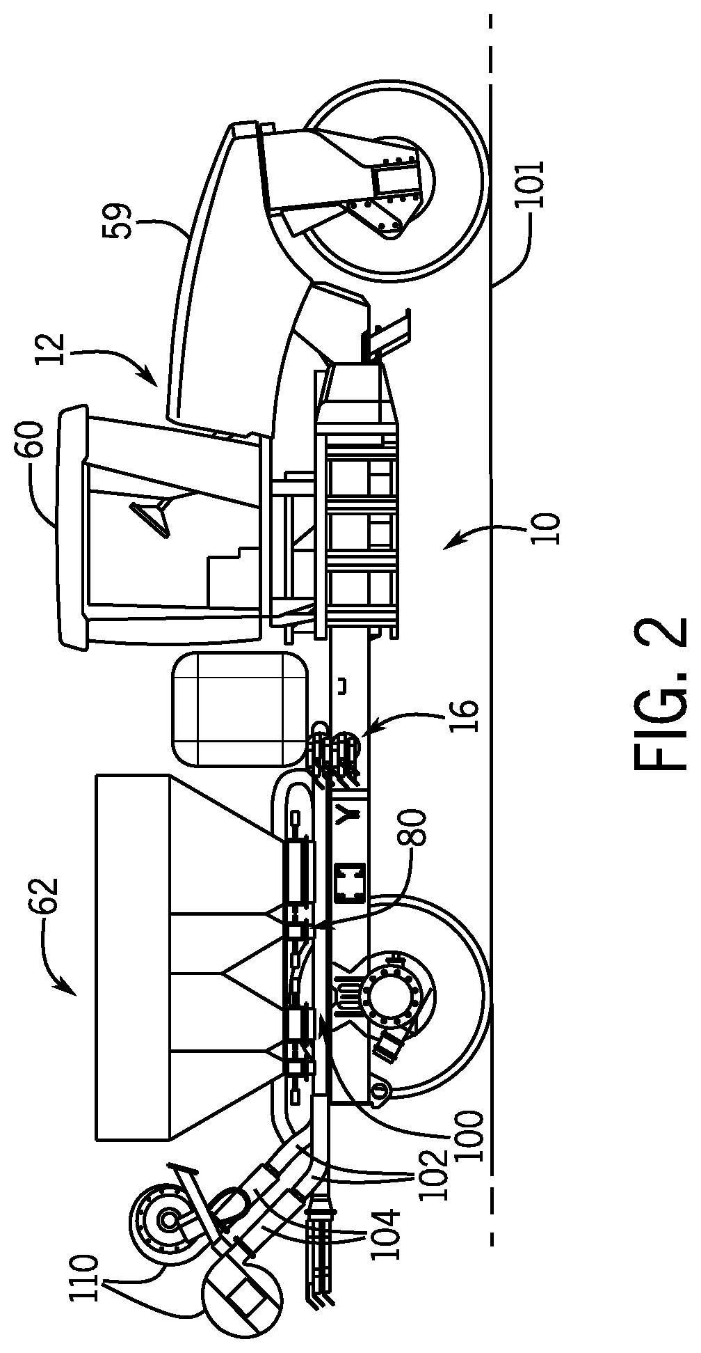 Patent US11770996 Figure 2 – Housing for a modular meter assembly of a dry product applicator