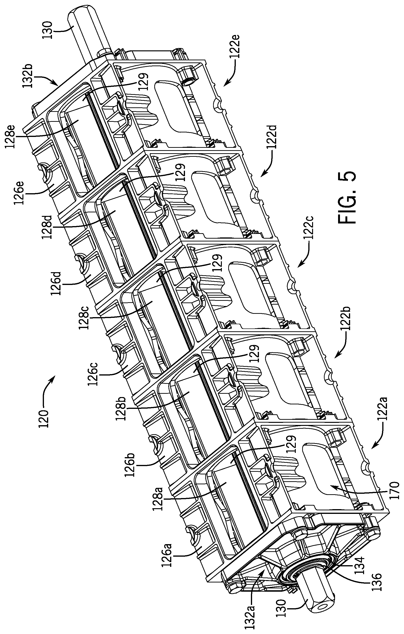 Patent US11770996 Figure 5 – Housing for a modular meter assembly of a dry product applicator