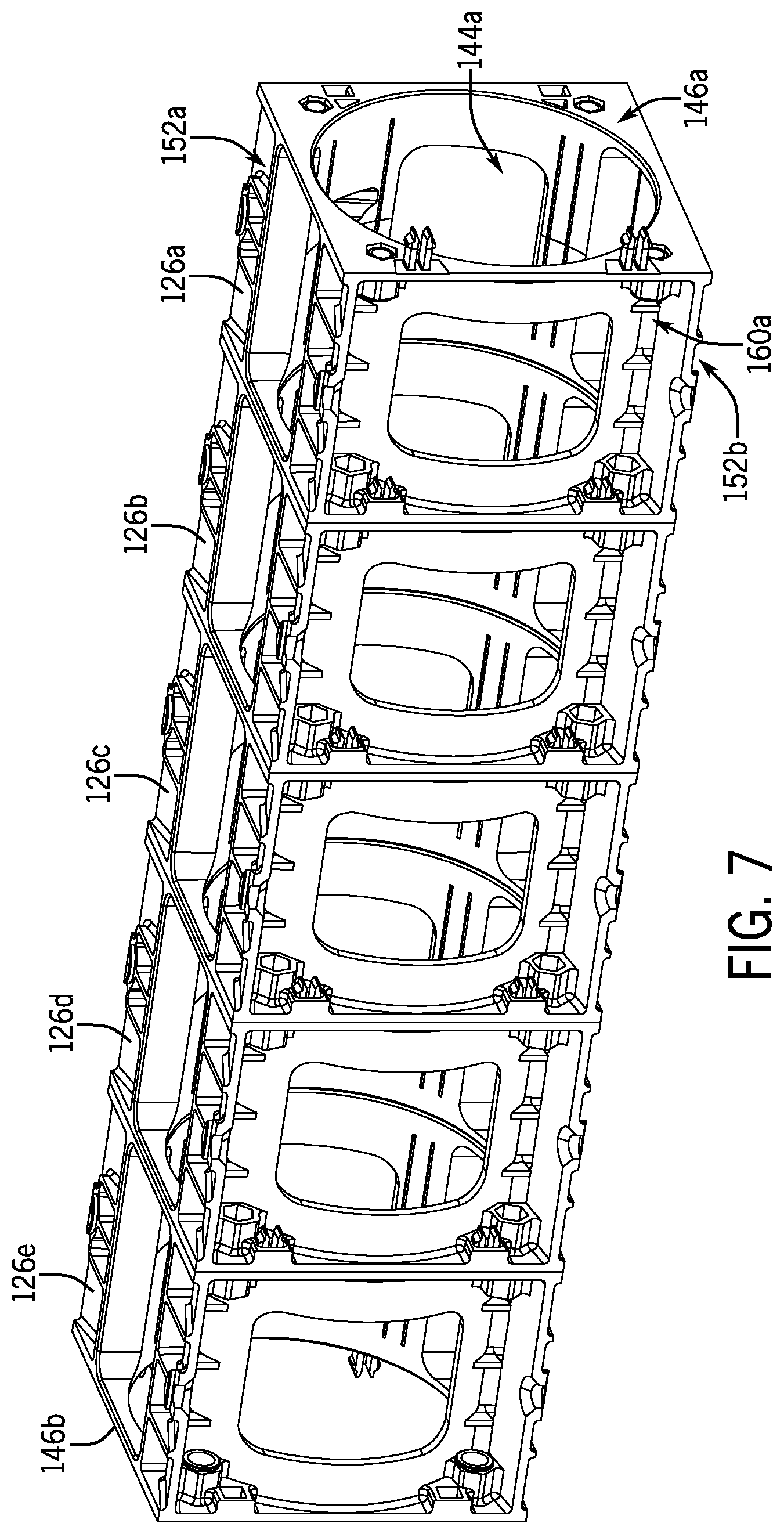 Patent US11770996 Figure 7 – Housing for a modular meter assembly of a dry product applicator