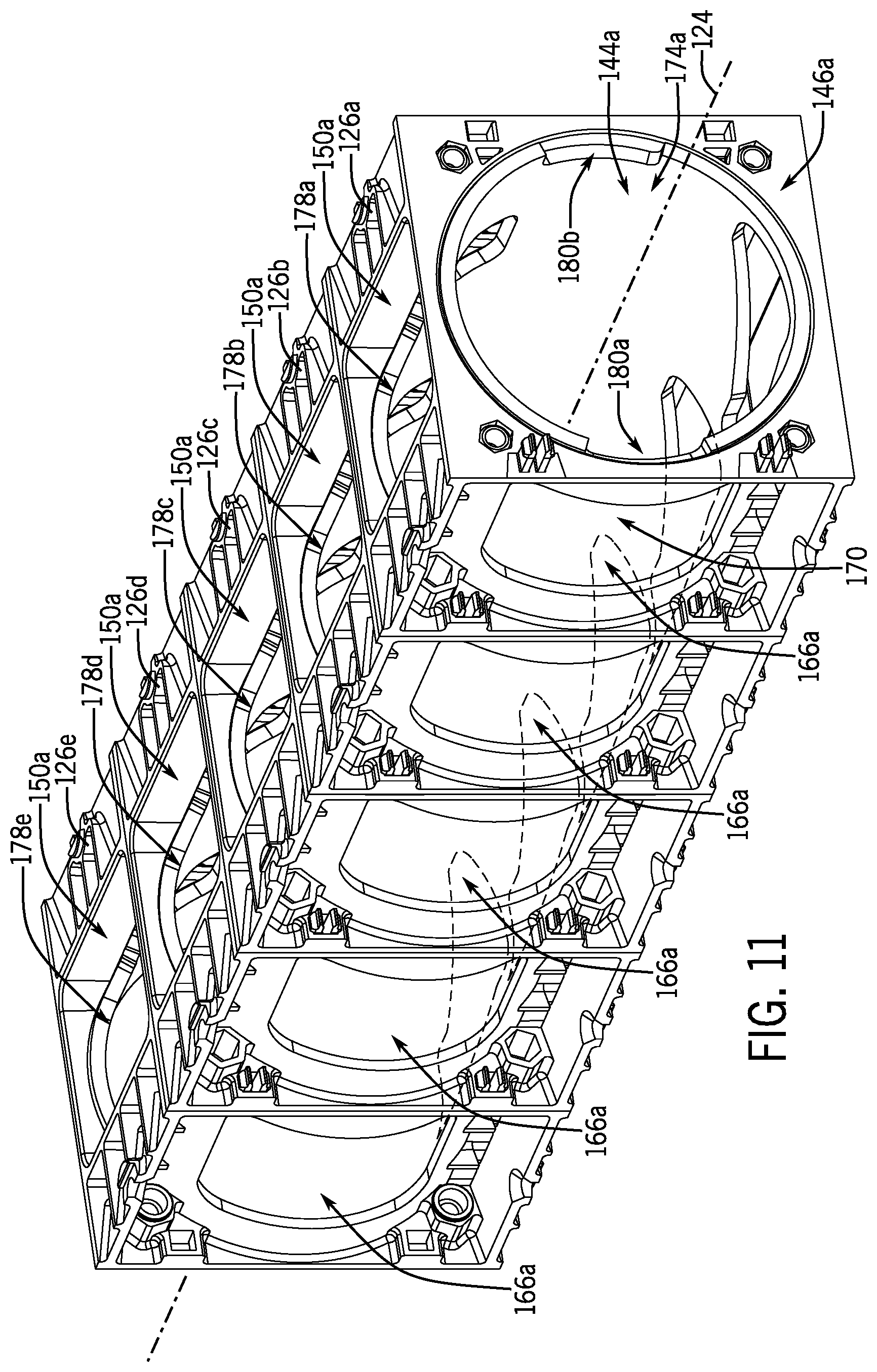 Patent US11770996 Figure 10 – Housing for a modular meter assembly of a dry product applicator