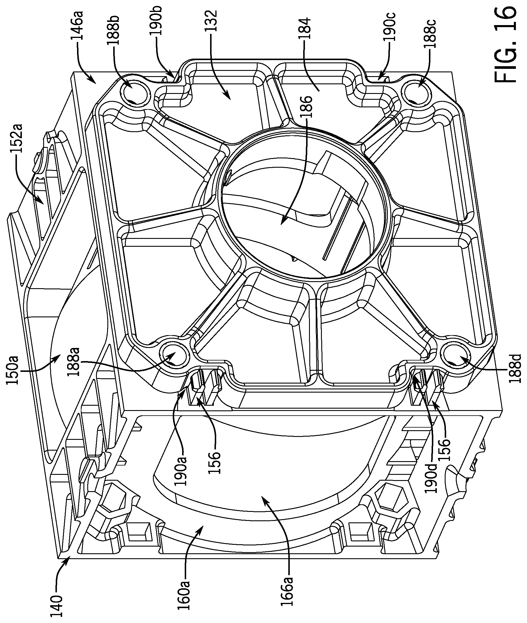 Patent US11770996 Figure 13 – Housing for a modular meter assembly of a dry product applicator
