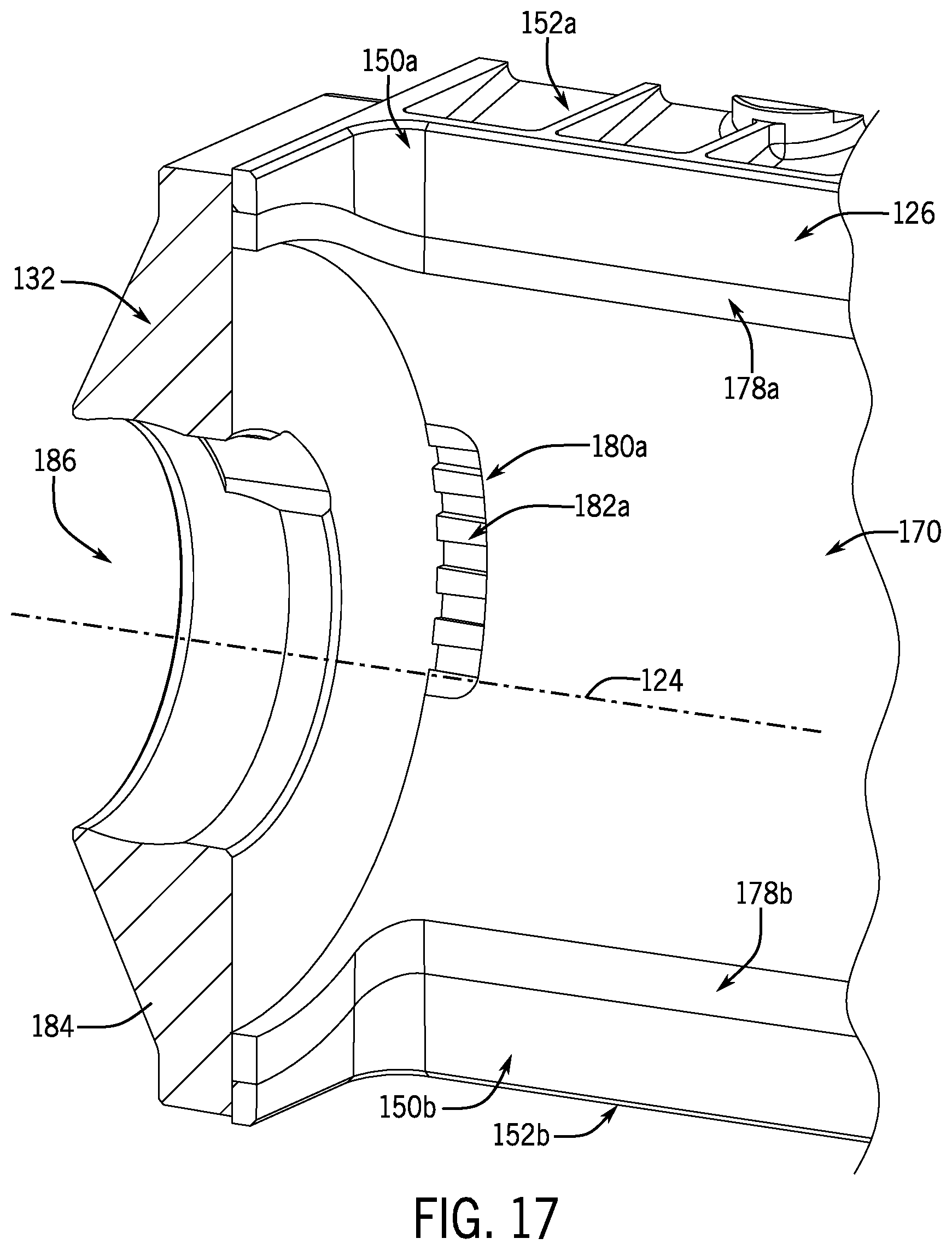Patent US11770996 Figure 14 – Housing for a modular meter assembly of a dry product applicator