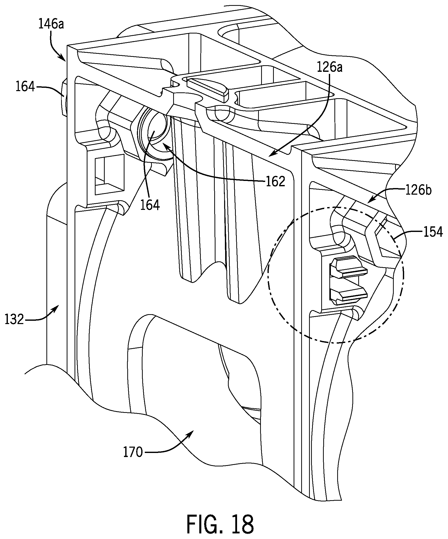 Patent US11770996 Figure 15 – Housing for a modular meter assembly of a dry product applicator