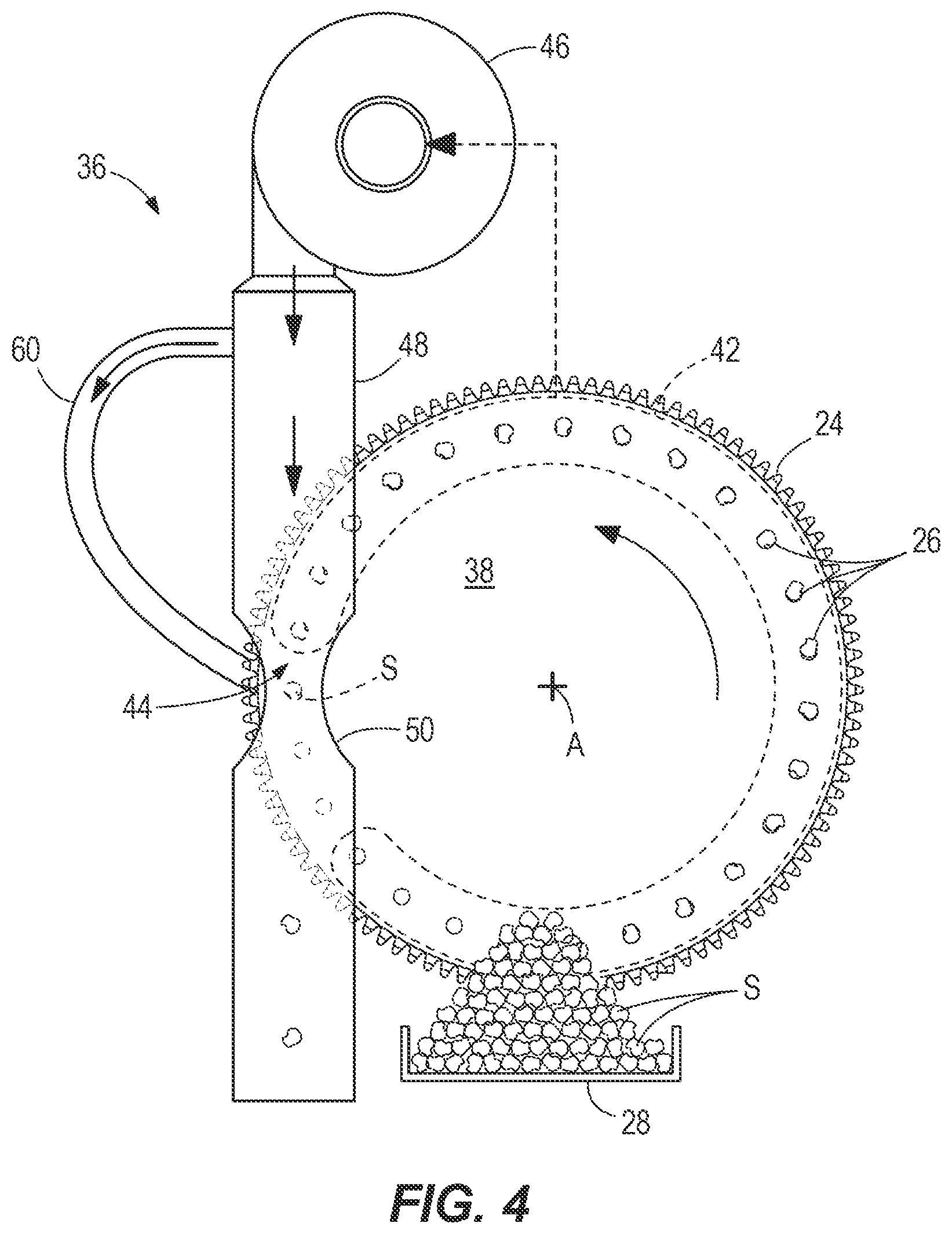 Patent US11770997 Figure 5 – Row unit for a seeding machine with pneumatic seed loading