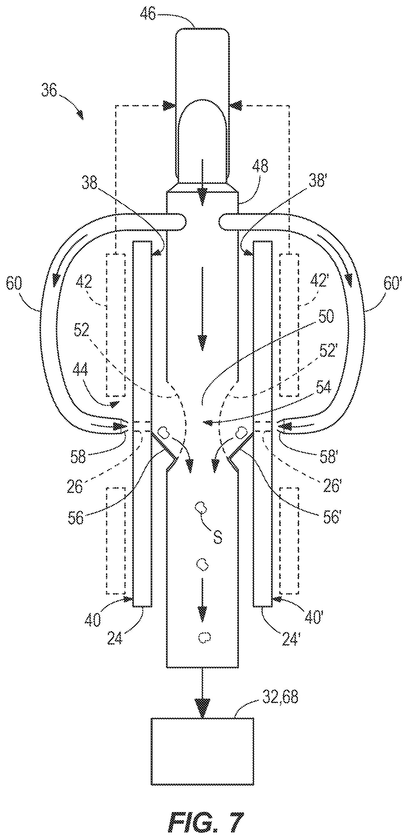 Patent US11770997 Figure 8 – Row unit for a seeding machine with pneumatic seed loading