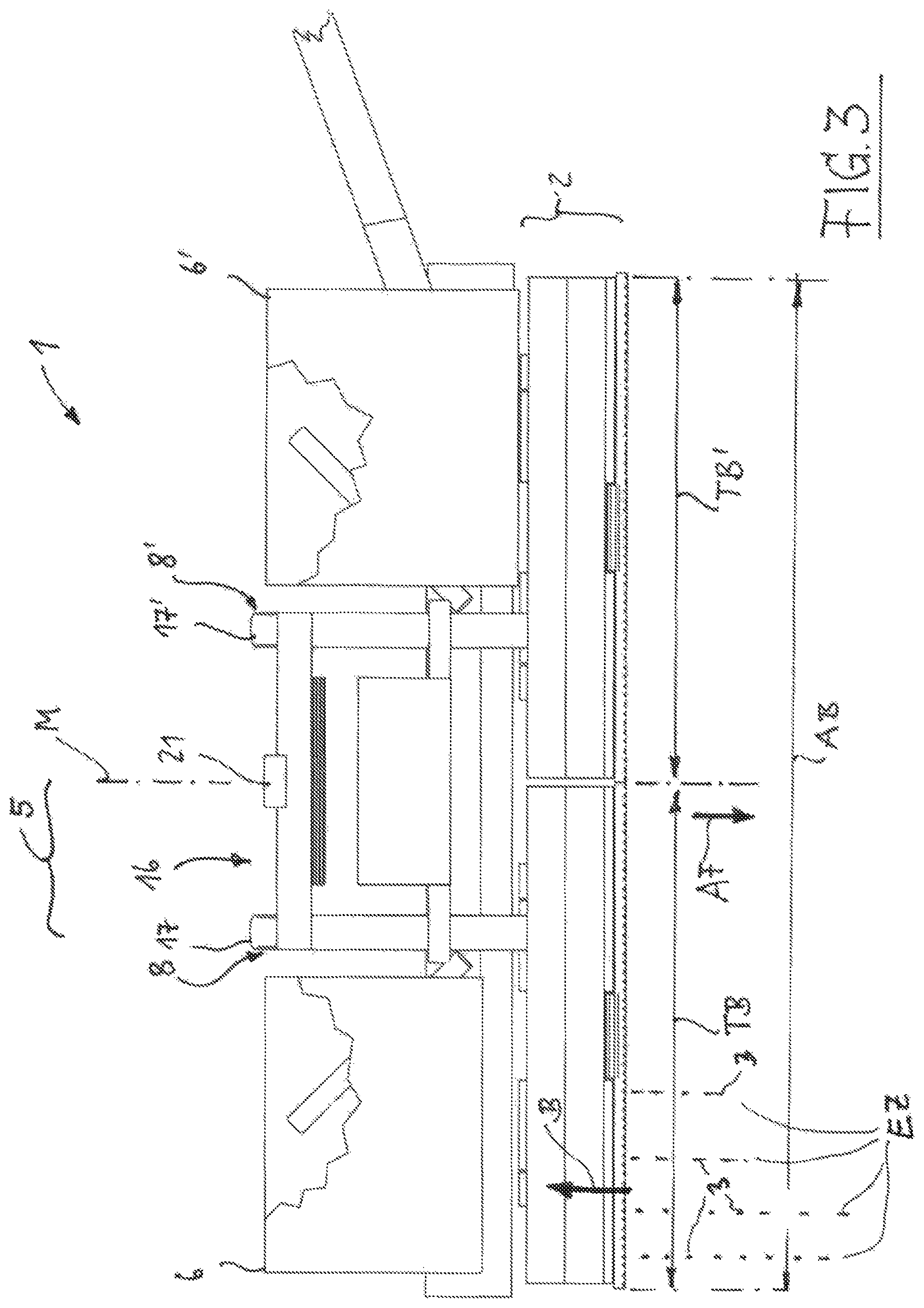 Patent US11771001 Figure 3 – Method for harvesting grain crops, and apparatus, provided therefor, for a harvester