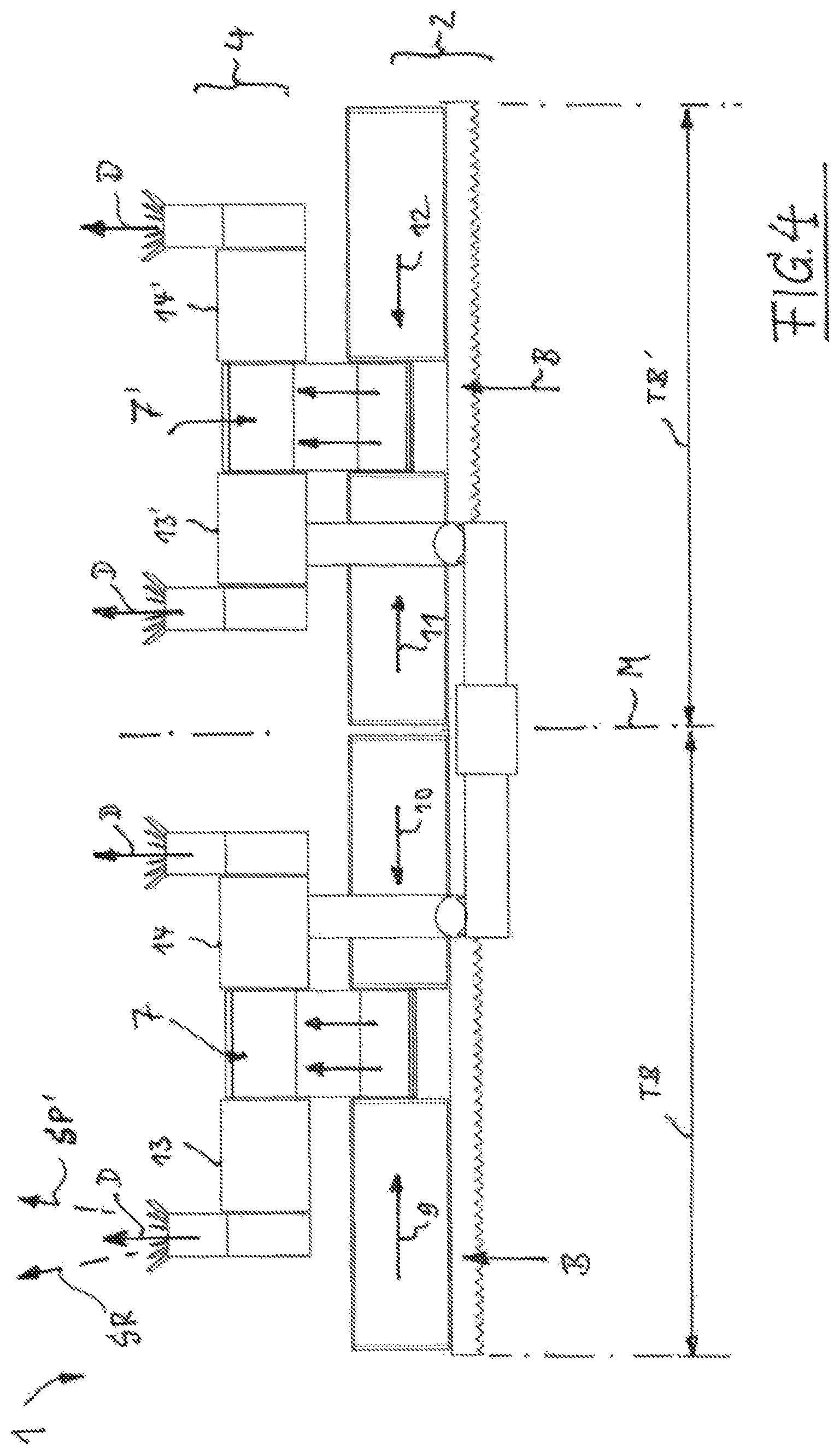 Patent US11771001 Figure 4 – Method for harvesting grain crops, and apparatus, provided therefor, for a harvester