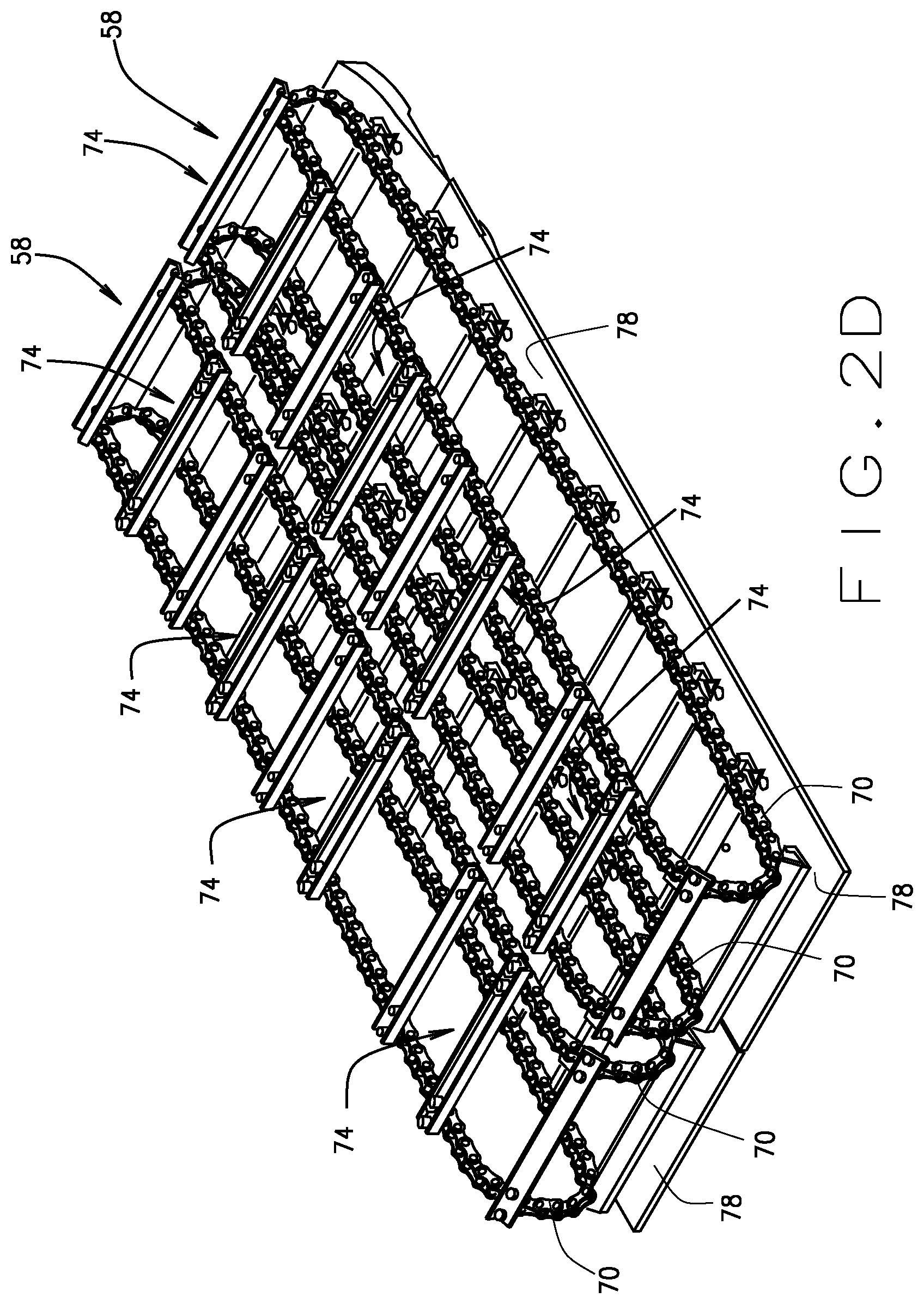 Patent US11771006 Figure 5 – Plant product harvesting machine feederhouse