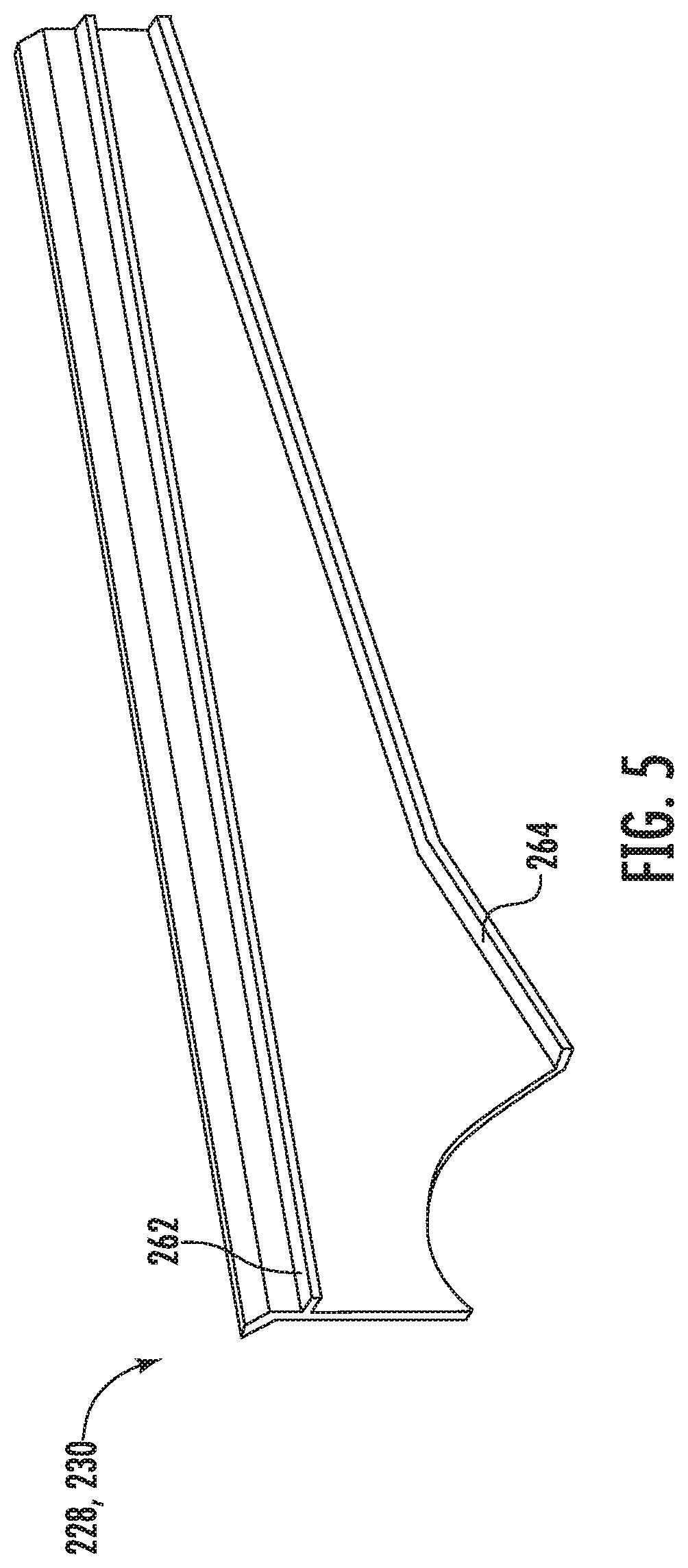 Patent US11771007 Figure 5 – Sieve assembly for a crop processing system of an agricultural harvester