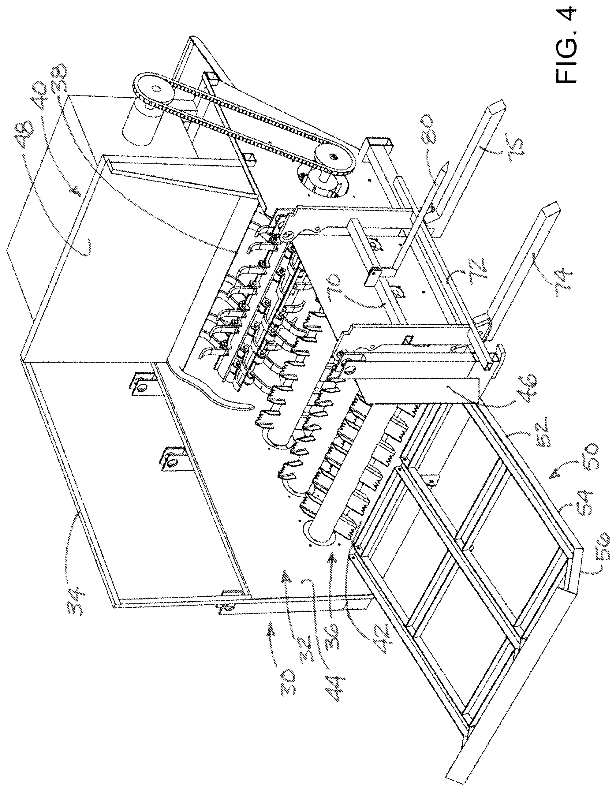 Patent US11771012 Figure 4 – Bale processing system