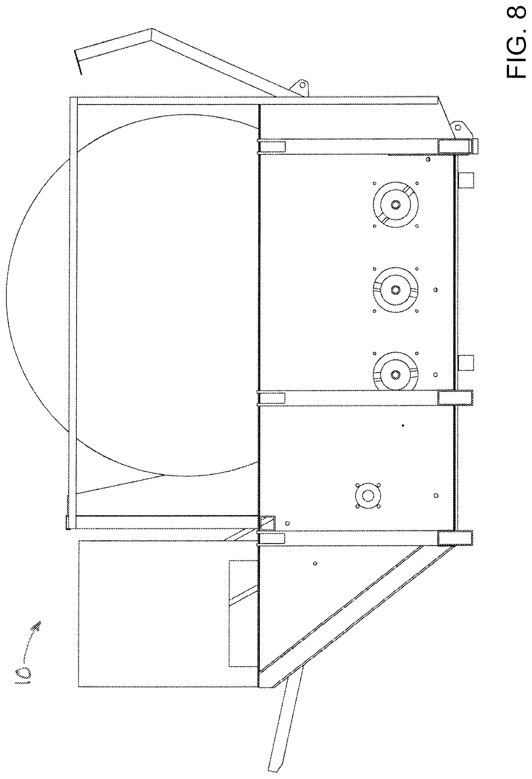 Patent US11771012 Figure 8 – Bale processing system