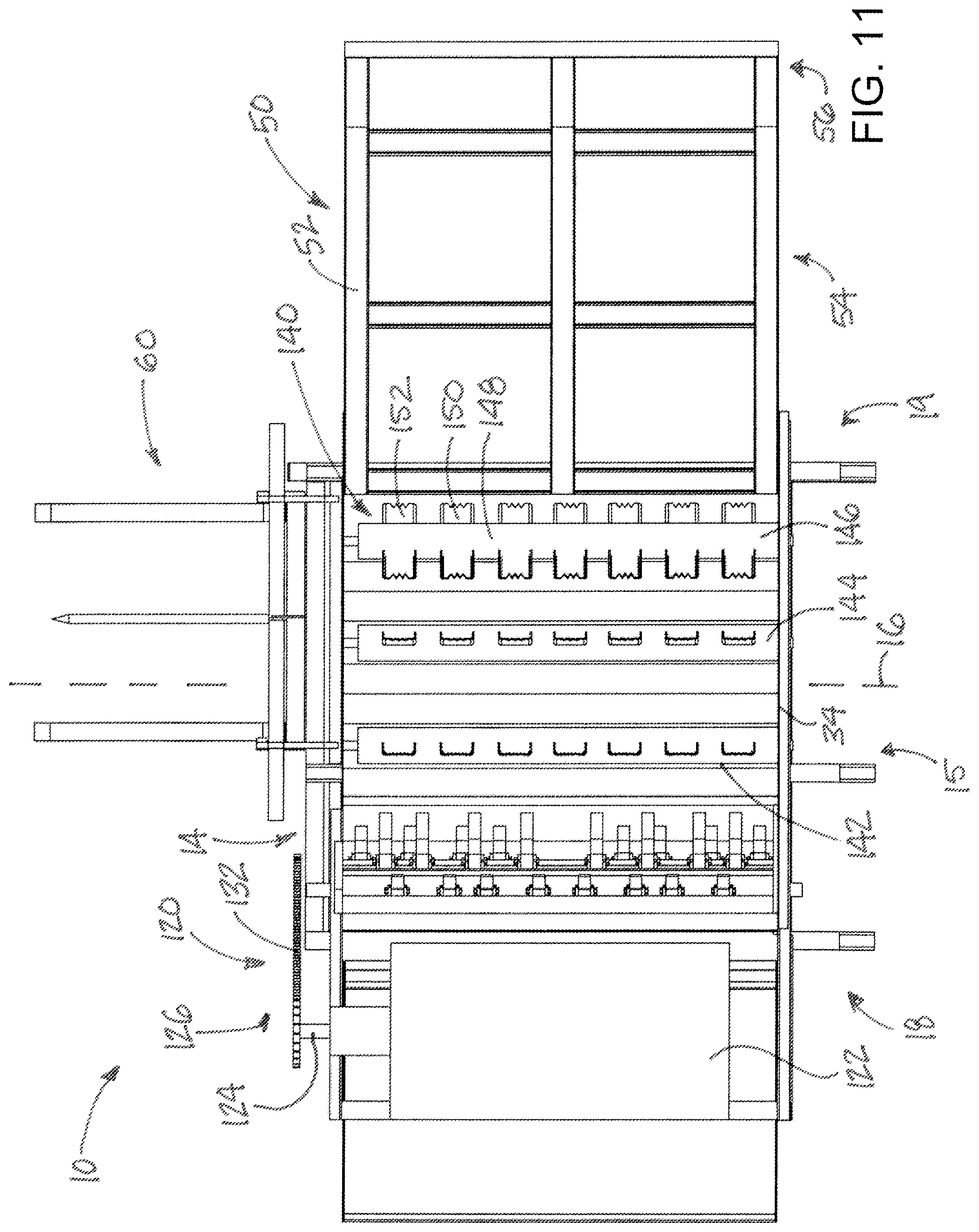 Patent US11771012 Figure 11 – Bale processing system