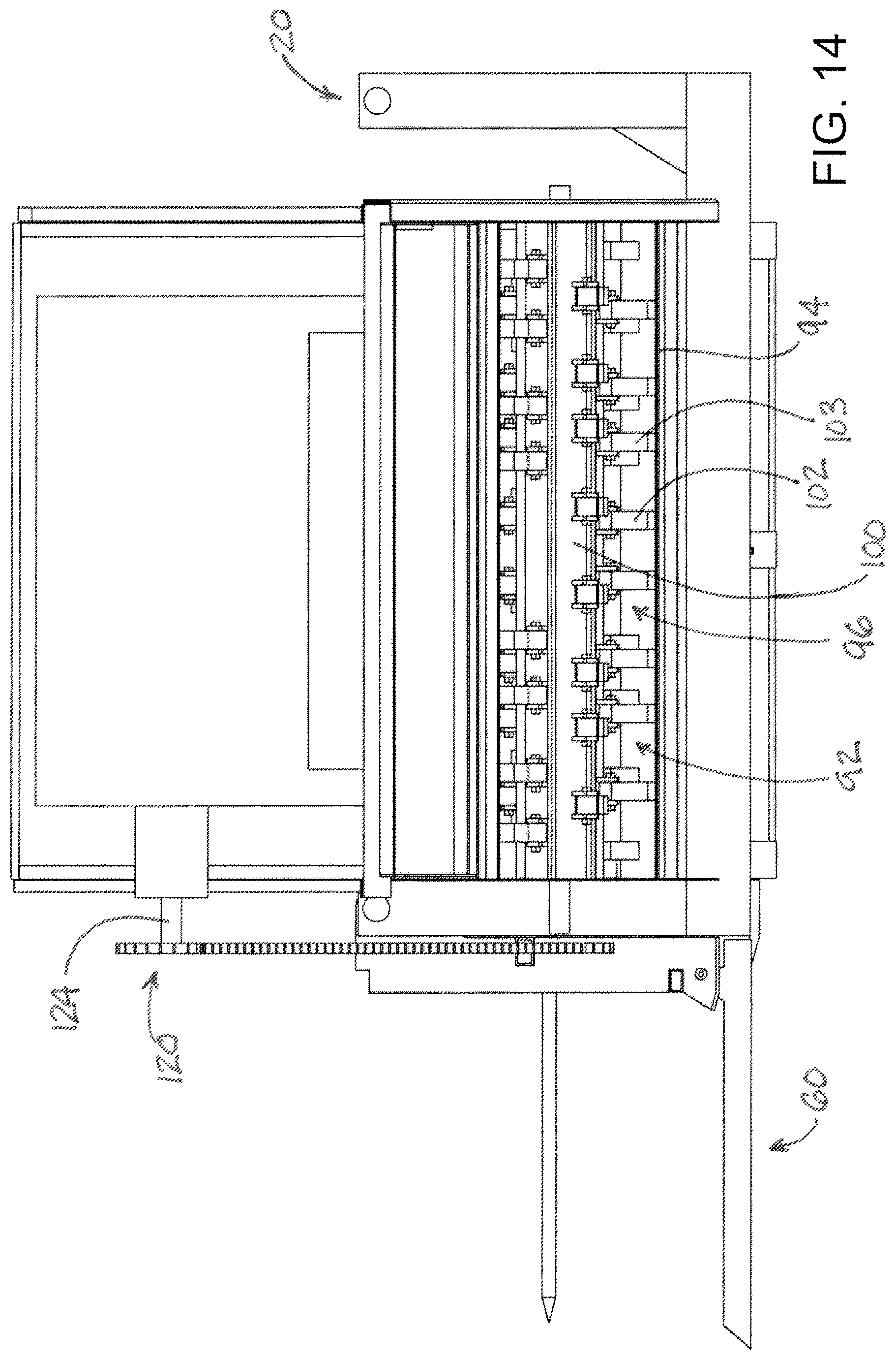 Patent US11771012 Figure 14 – Bale processing system