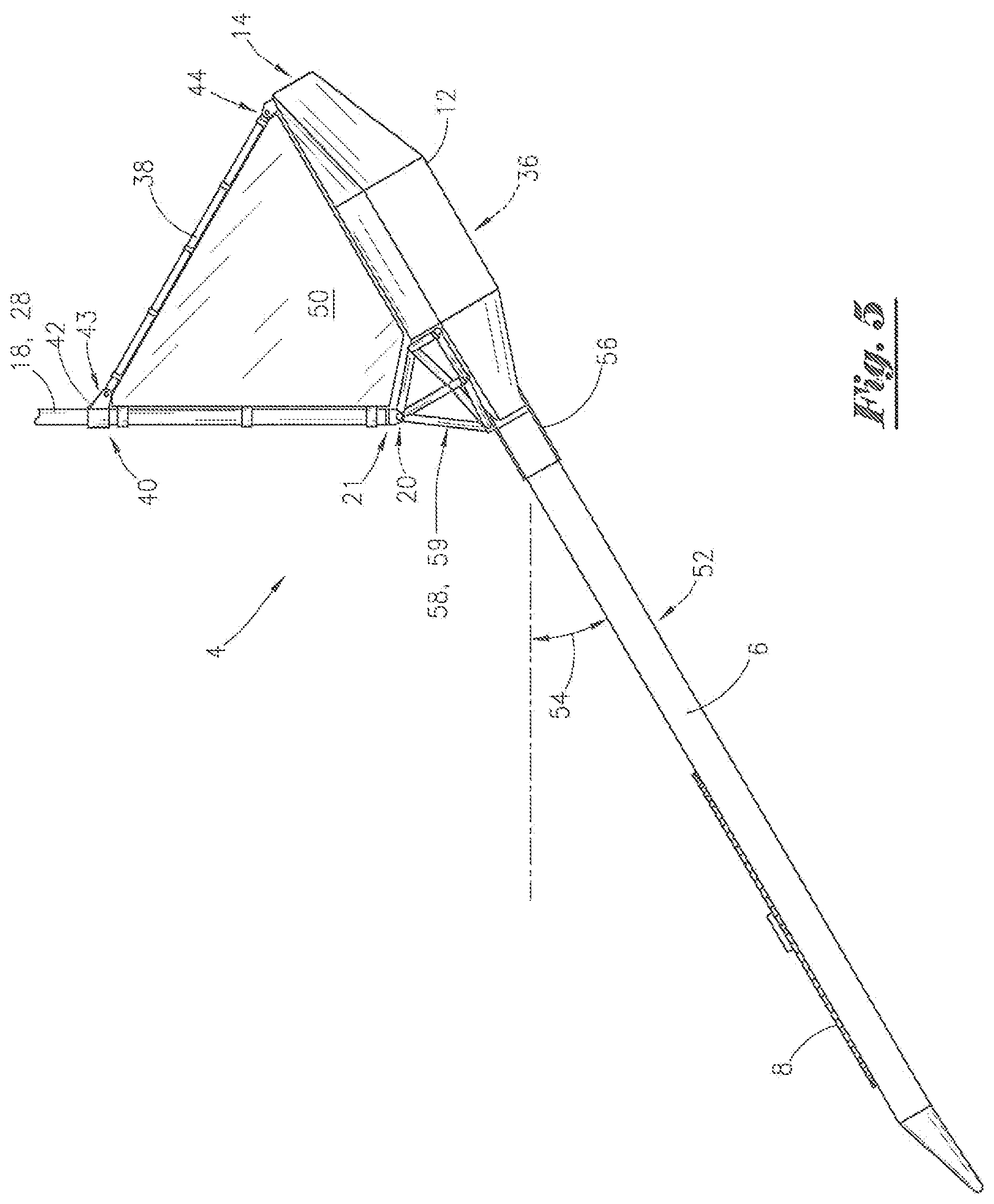 Patent US11771013 Figure 5 – Aerial saw