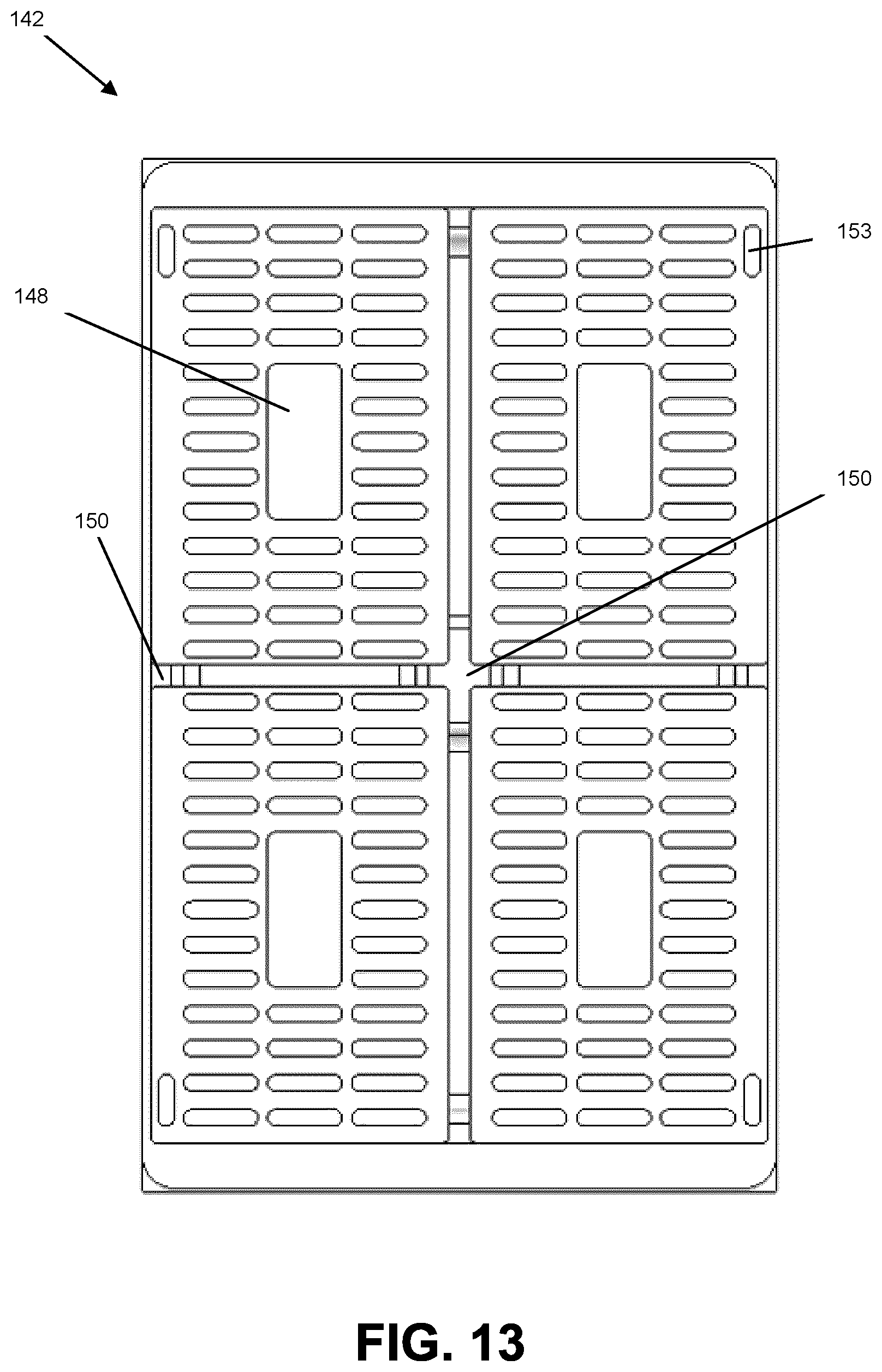 Patent US11771016 Figure 13 – System and method for growing plants and monitoring growth of plants
