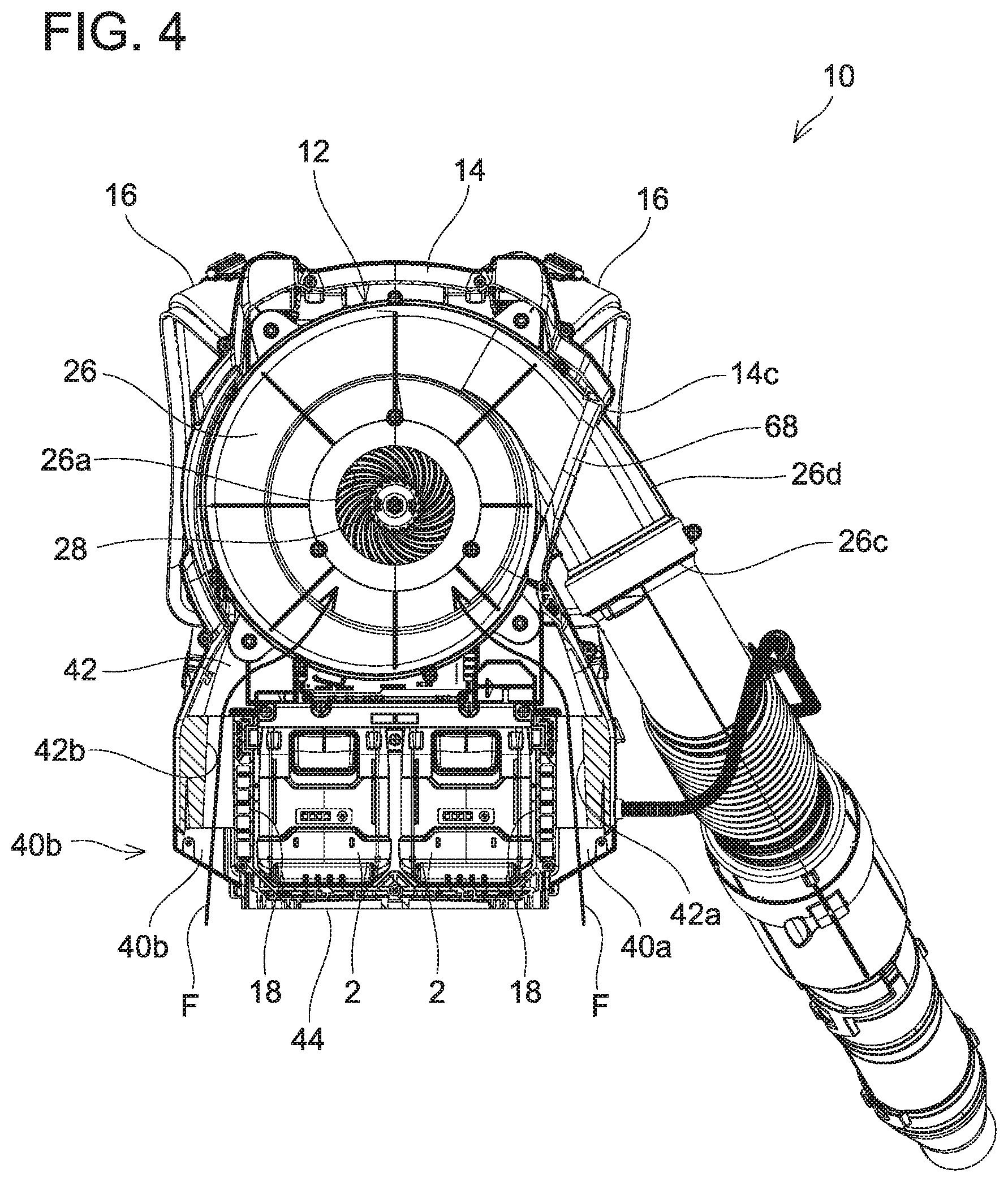 Patent US11771018 Figure 4 – Blower