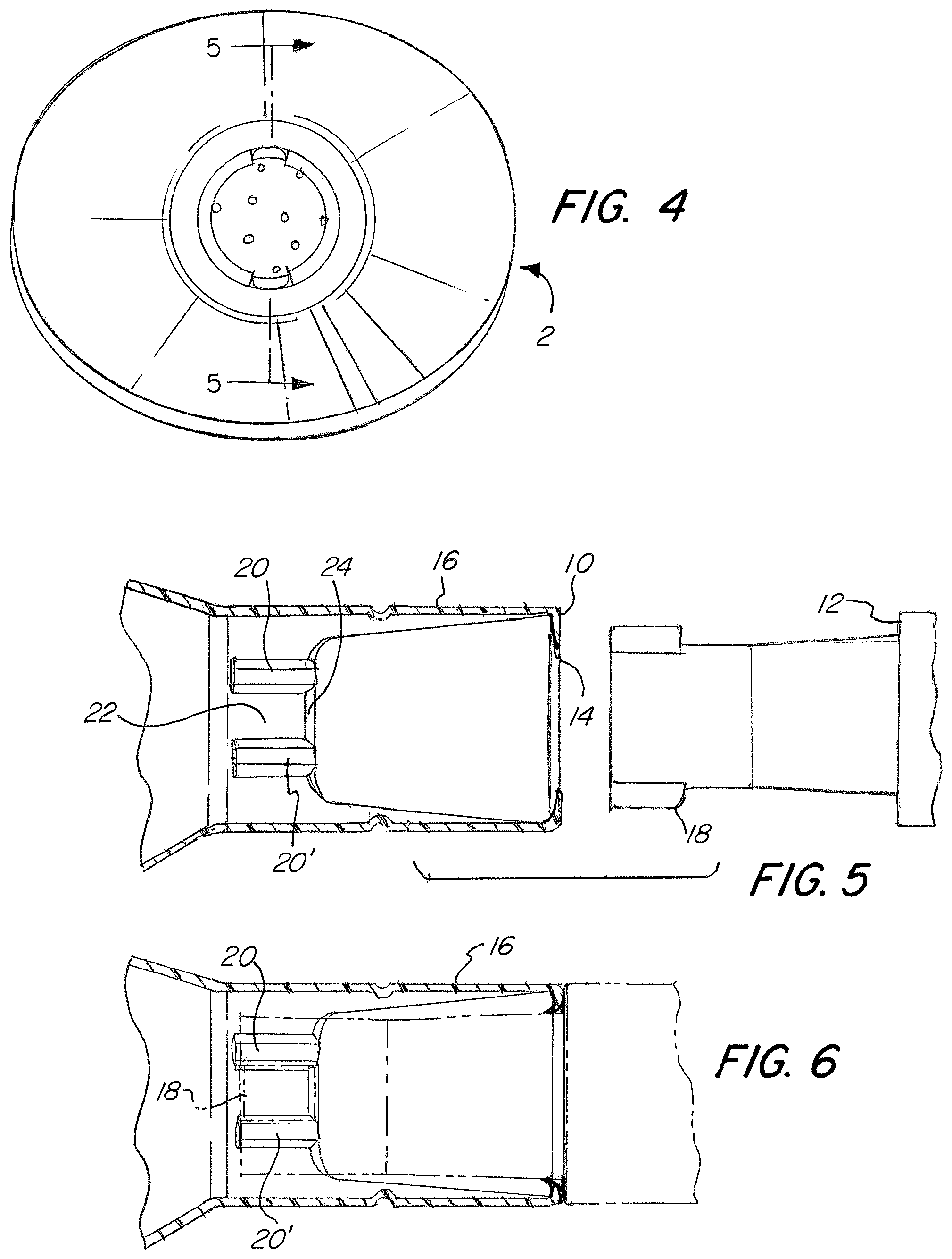 Patent US11771022 Figure 3 – Sealed connection for fluid conduit parts