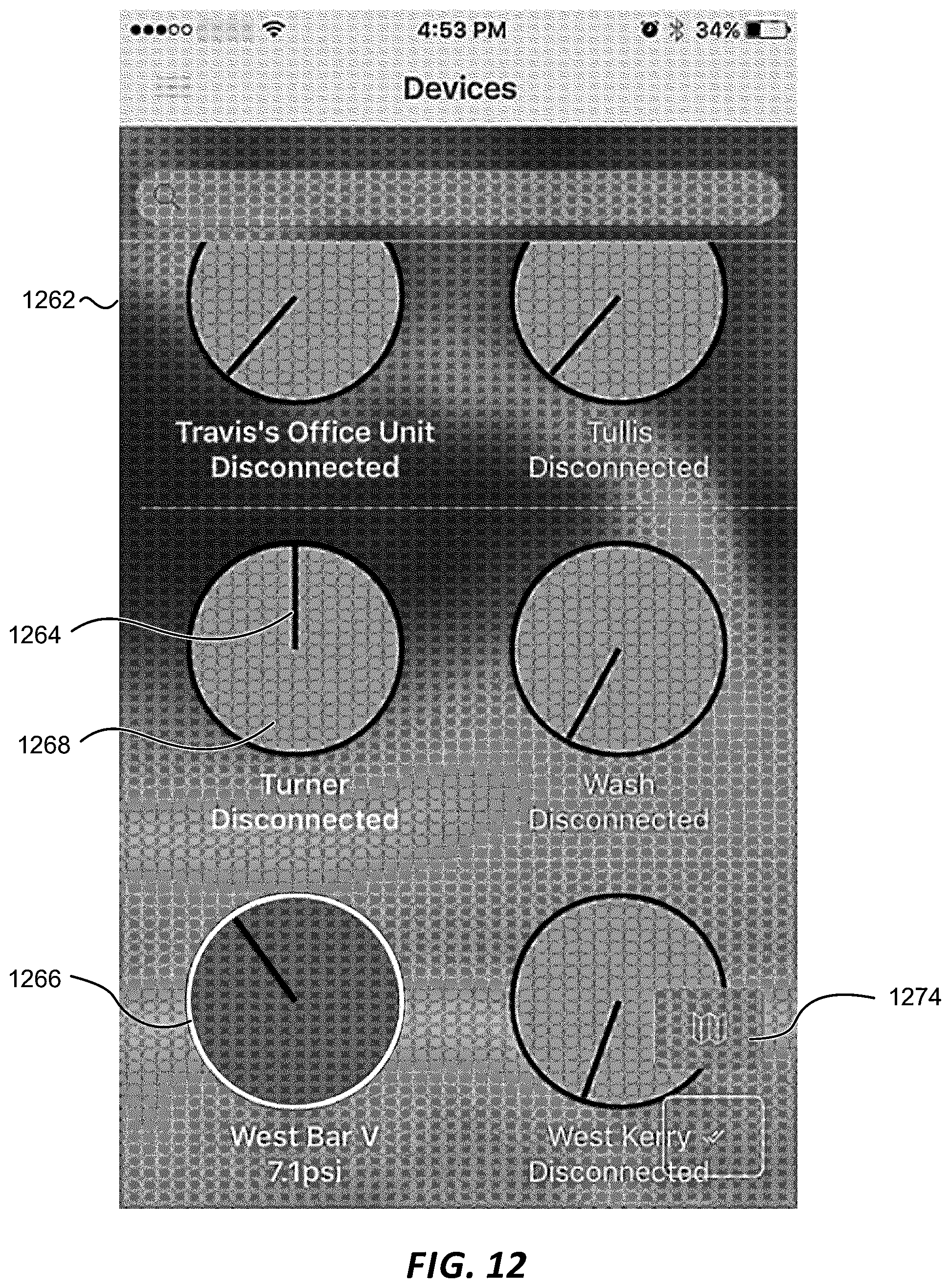 Patent US11771023 Figure 12 – Systems and methods for controlling center pivot irrigation systems