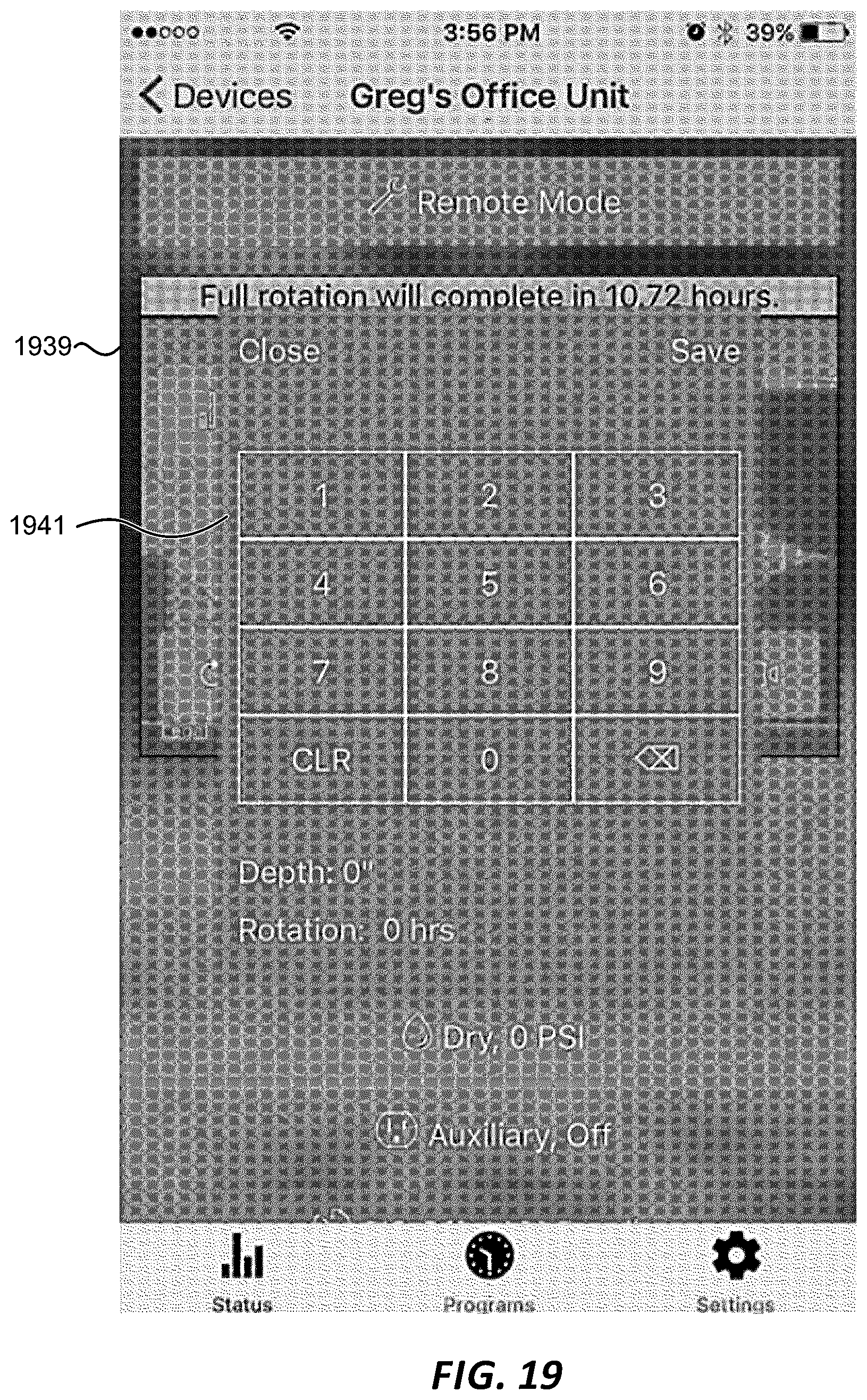 Patent US11771023 Figure 19 – Systems and methods for controlling center pivot irrigation systems
