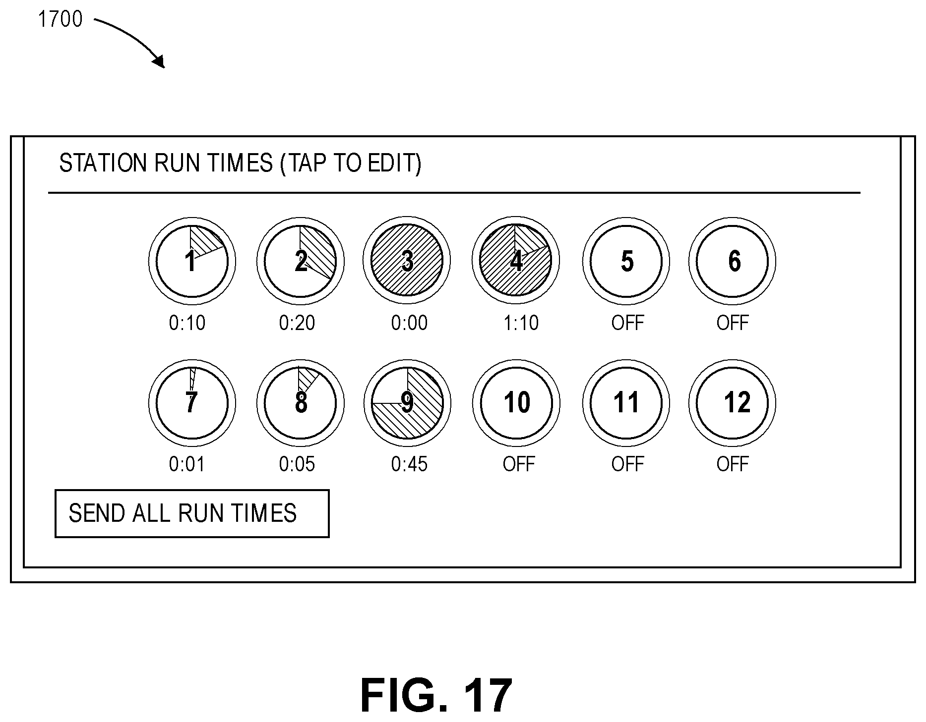 Patent US11771024 Figure 18 – Decoder systems and methods for irrigation control