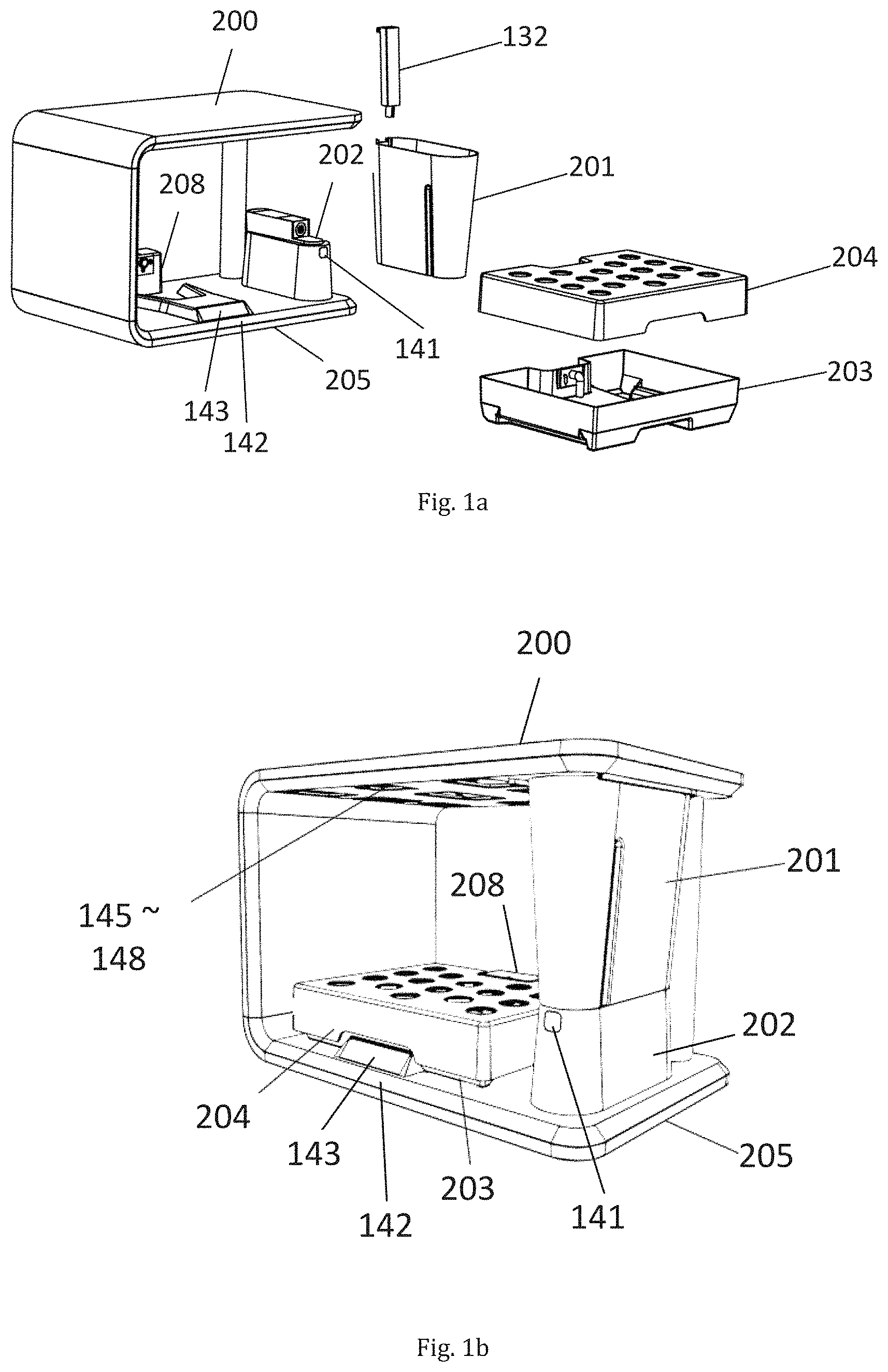 Patent US11771026 Figure 1 – Apparatus, a system, a method and a light control device for facilitating hydroponic cultivation