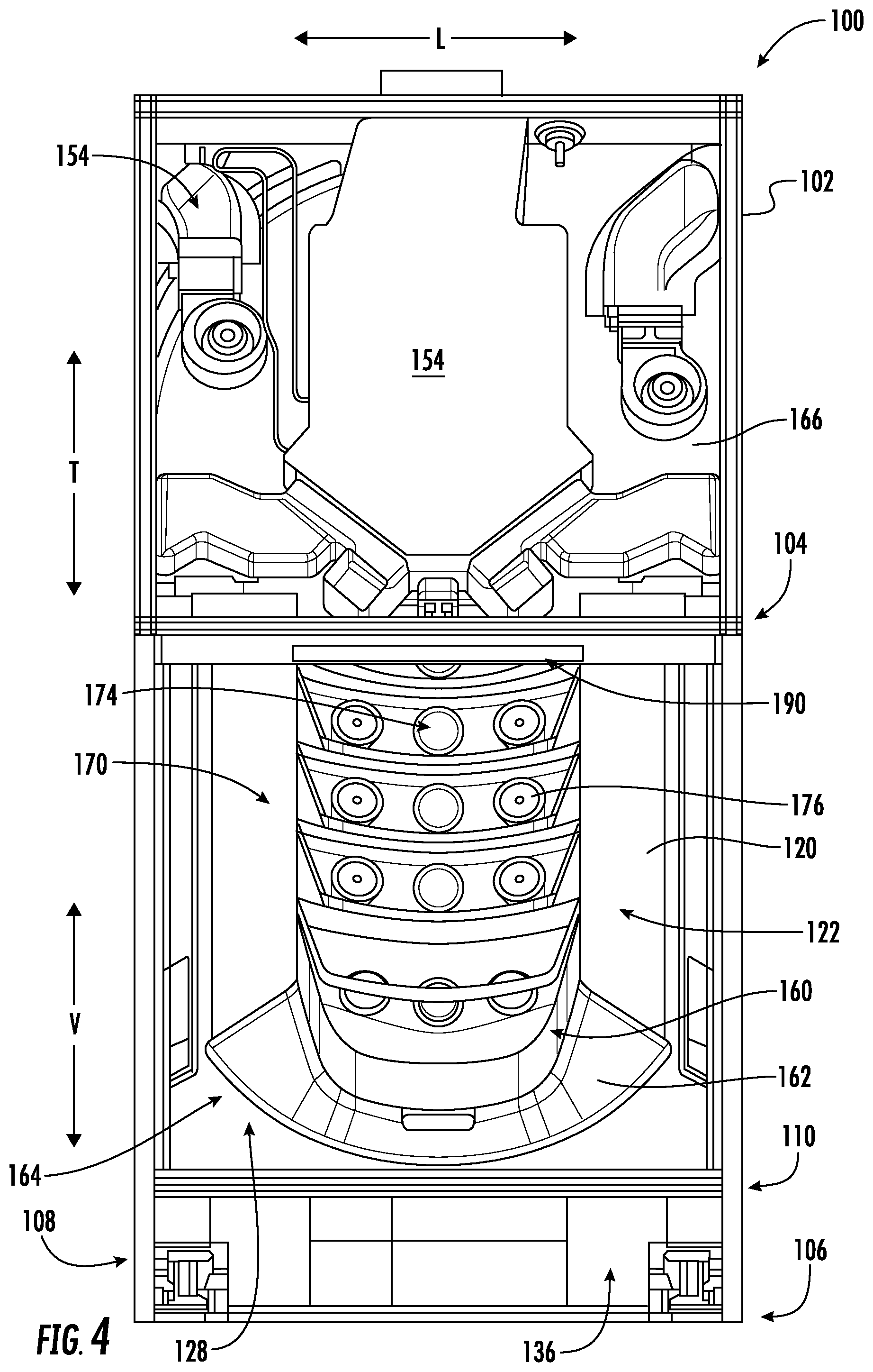 Patent US11771027 Figure 4 – Overflow protection system for a hydration system in an indoor gardening appliance