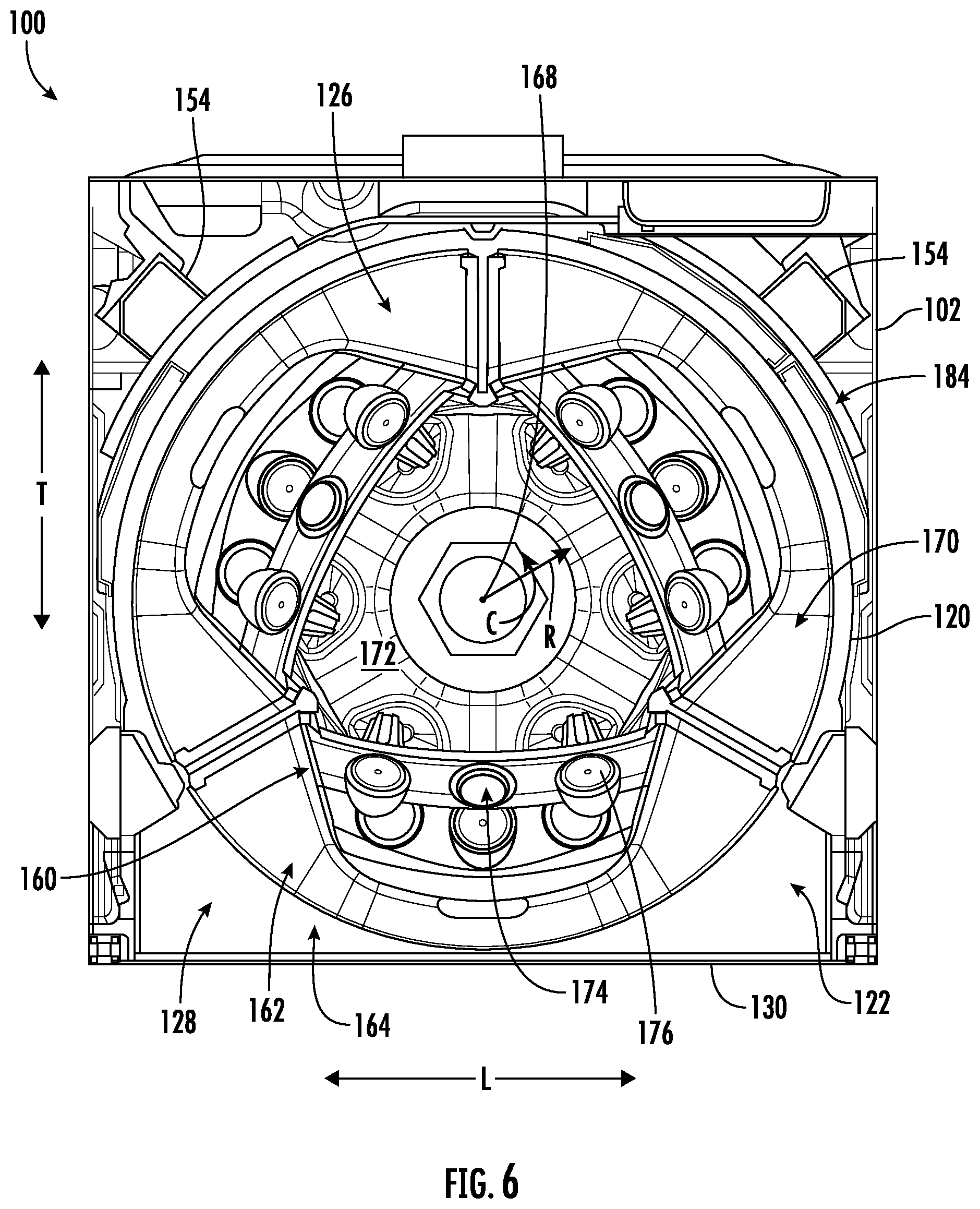 Patent US11771027 Figure 6 – Overflow protection system for a hydration system in an indoor gardening appliance