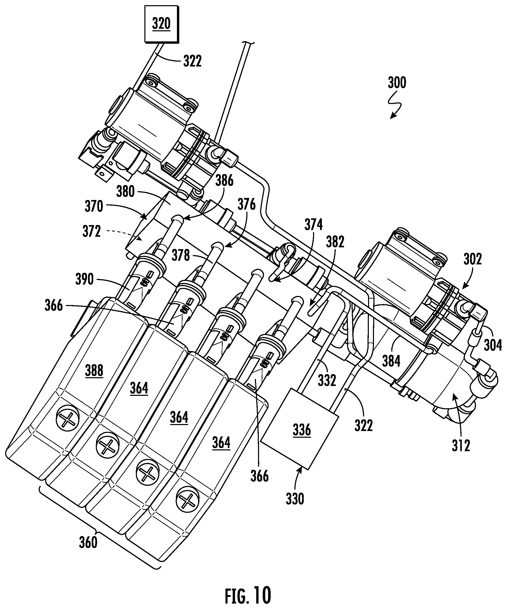 Patent US11771027 Figure 10 – Overflow protection system for a hydration system in an indoor gardening appliance