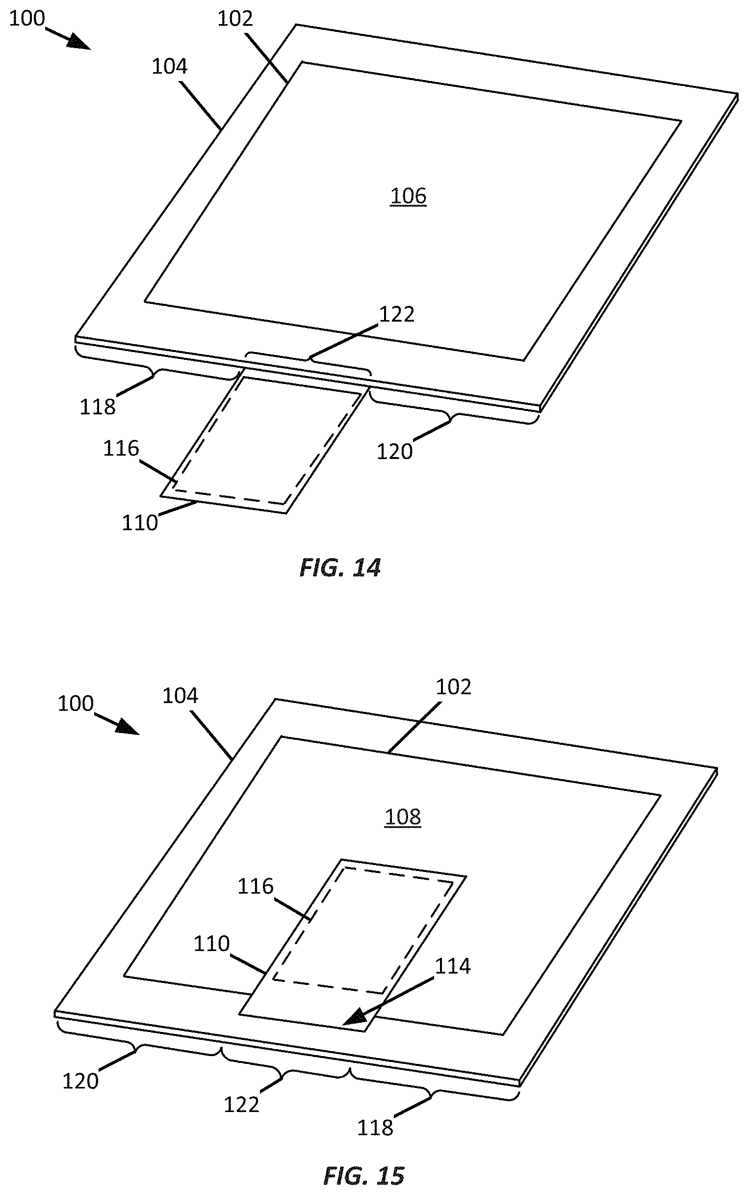 Patent US11771049 Figure 10 – Disposable absorbent pad and method of disposing of the same