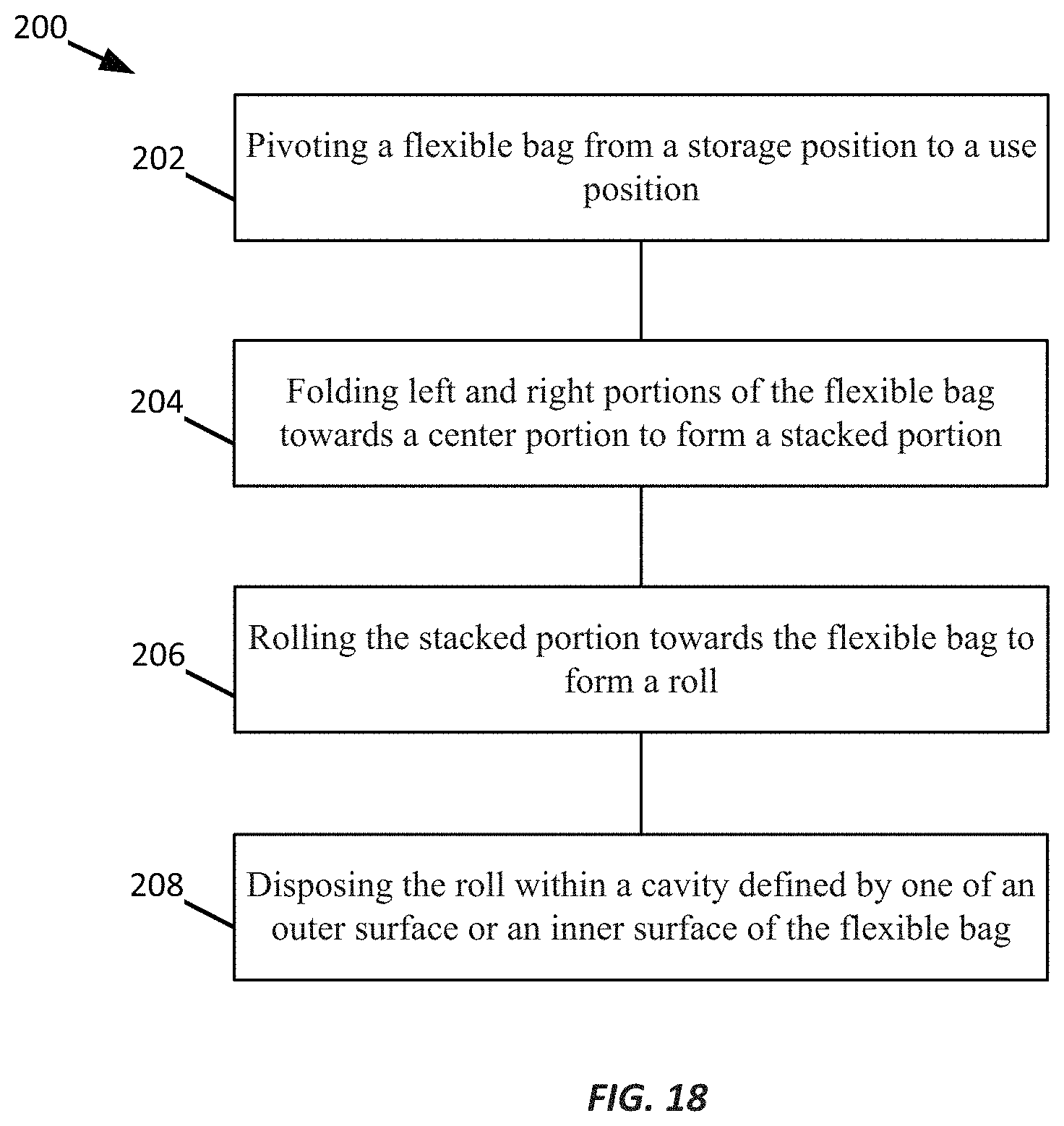 Patent US11771049 Figure 13 – Disposable absorbent pad and method of disposing of the same