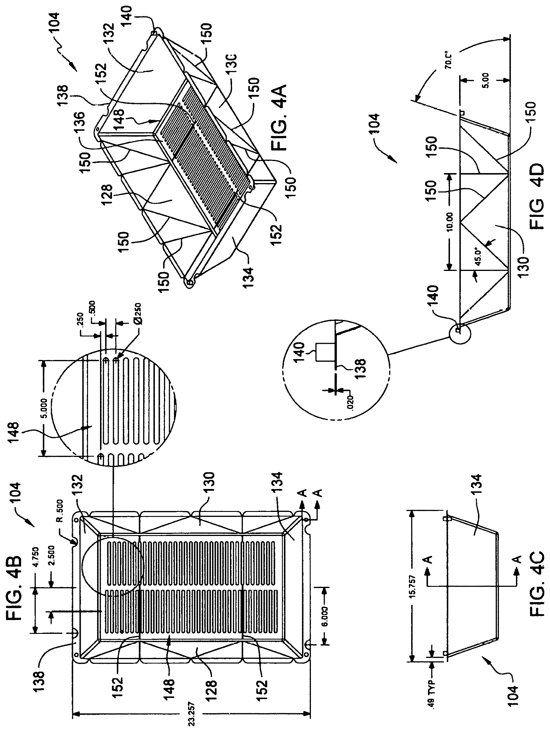 Patent US11771050 Figure 5 – Disposable kitty litter box