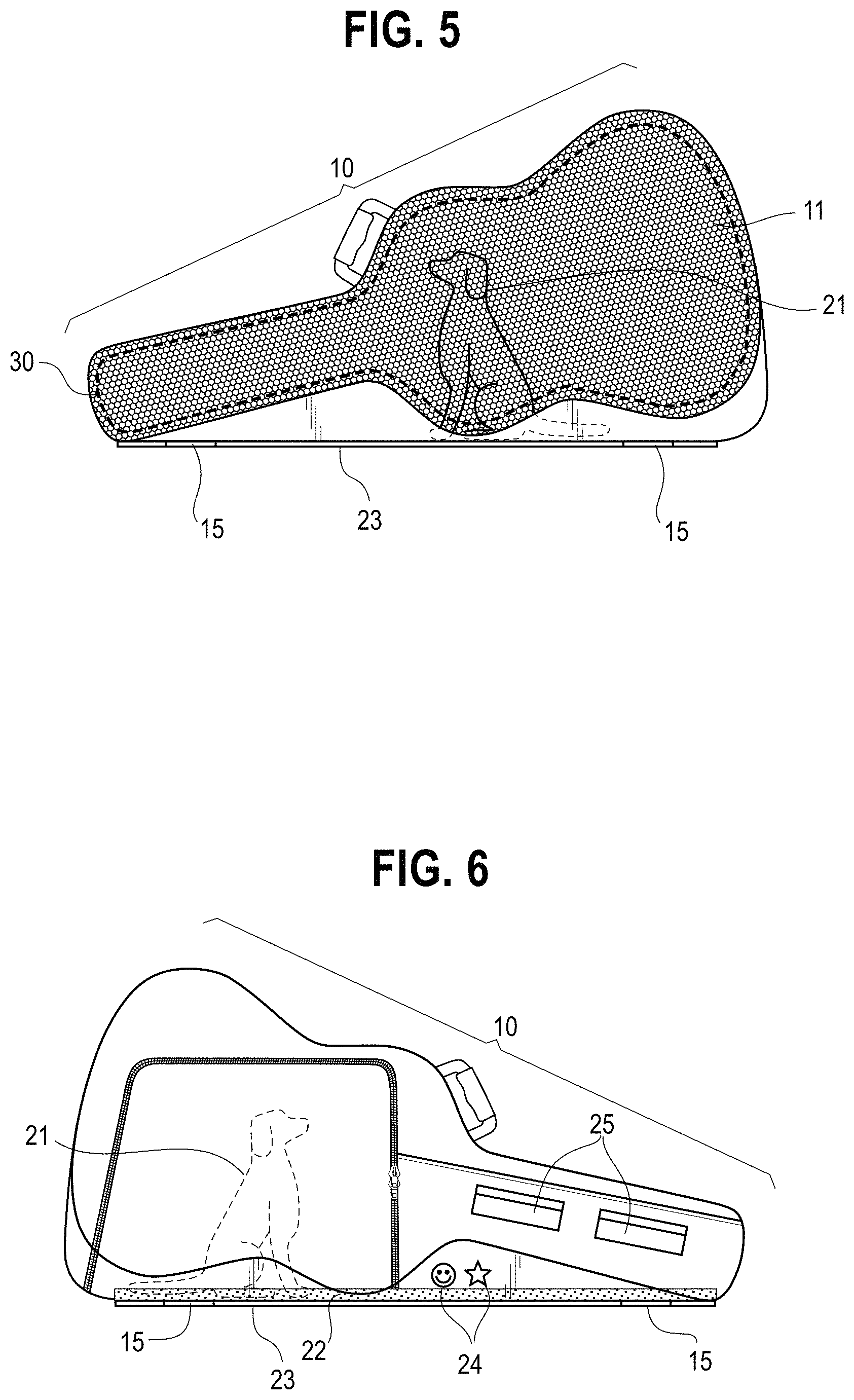 Patent US11771051 Figure 4 – Combination pet carrier and pet bed