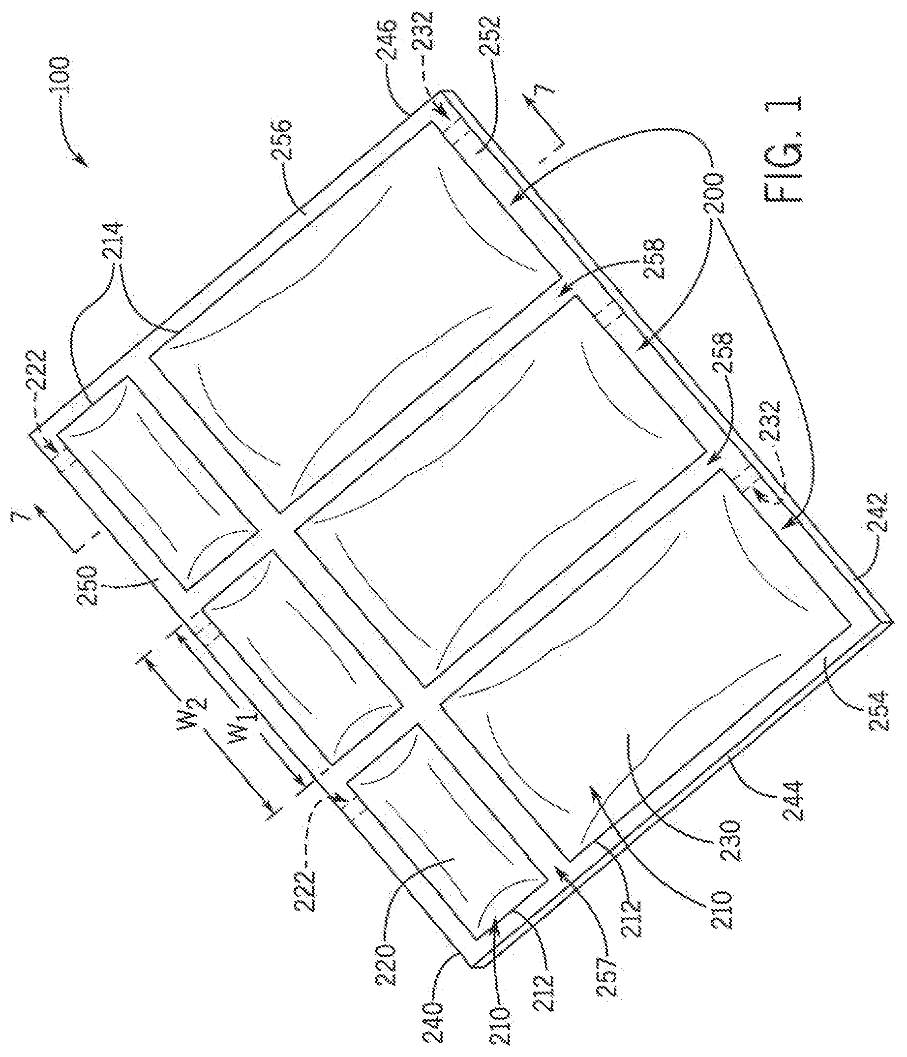 Patent US11771054 — Animal bed having dual independent support chambers — Figure 1