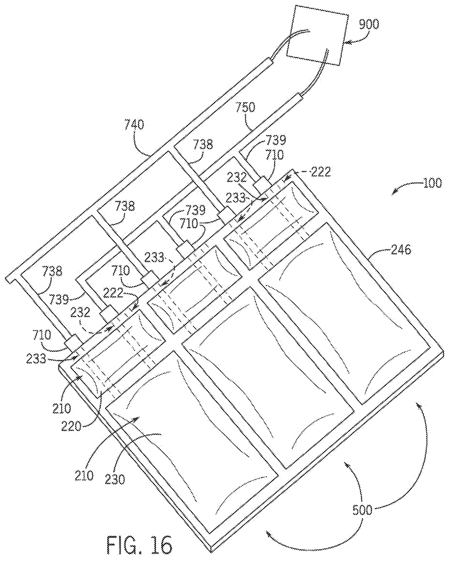 Patent US11771054 Figure 14 – Animal bed having dual independent support chambers
