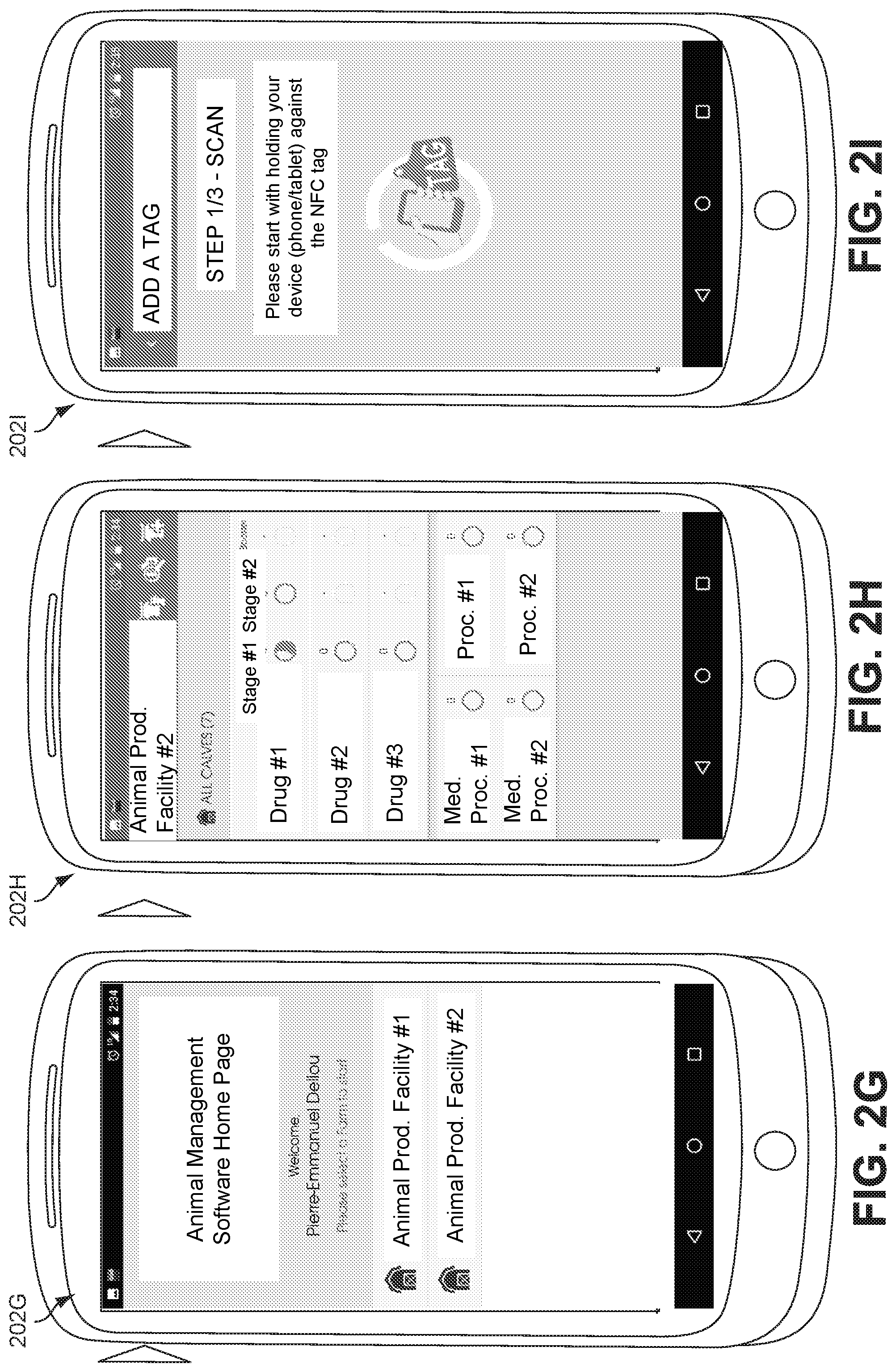 Patent US11771059 Figure 8 – Method and system for tracking a plurality of animals with a portable computing device