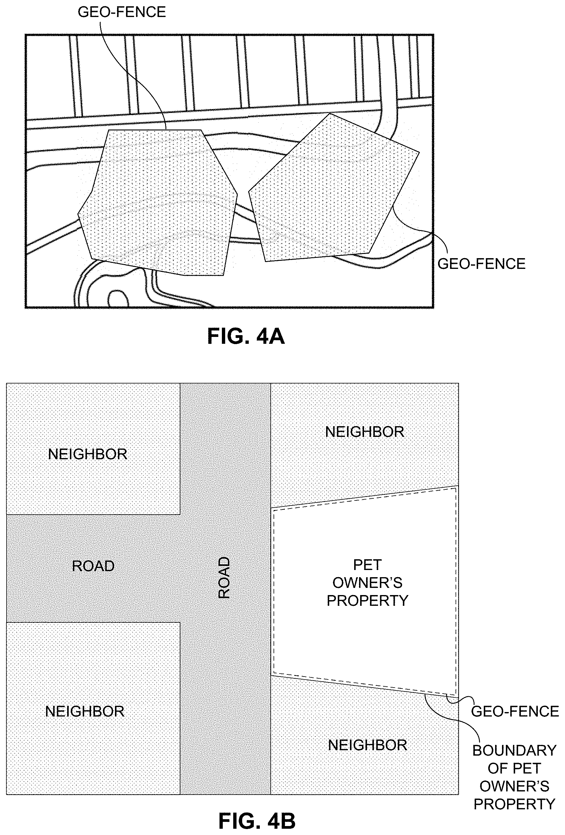 Patent US11771061 Figure 4 – Corrective collar utilizing geolocation technology