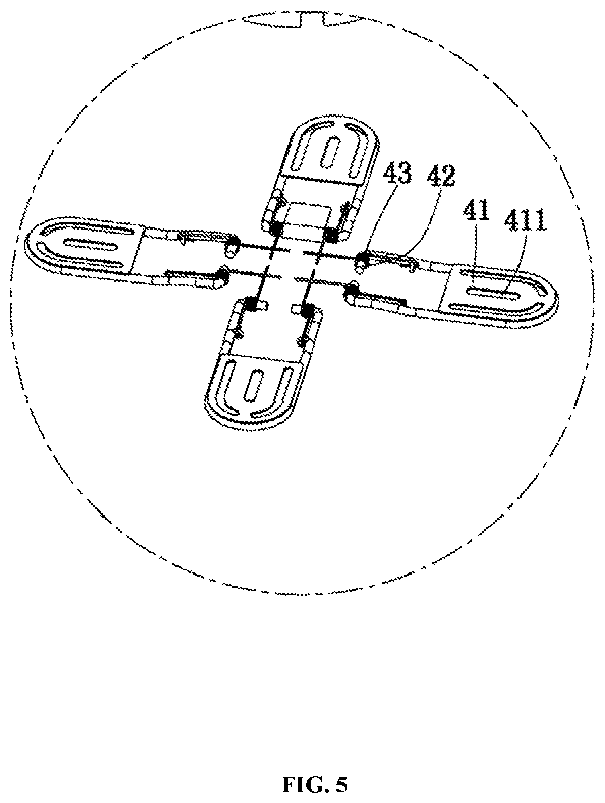 Patent US11771063 Figure 5 – Bird feeder preventing food from being stolen