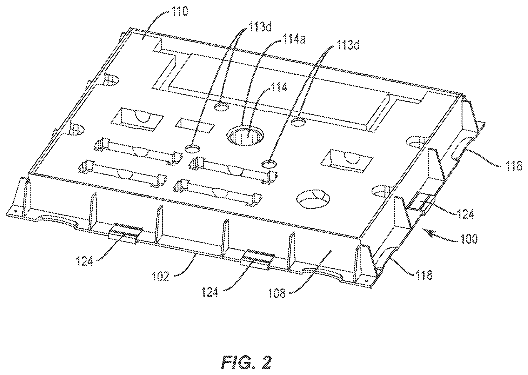 Patent US11771064 Figure 2 – Universal inner cover for a beehive