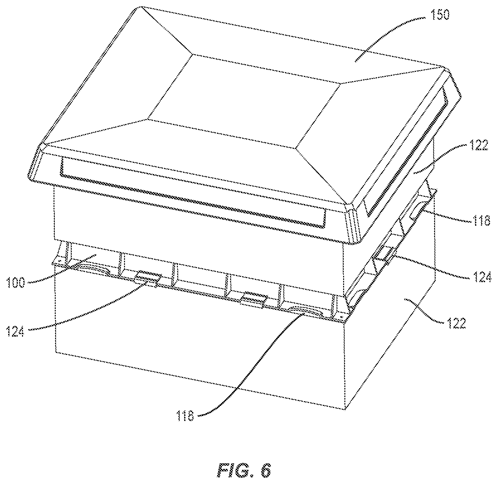 Patent US11771064 Figure 6 – Universal inner cover for a beehive