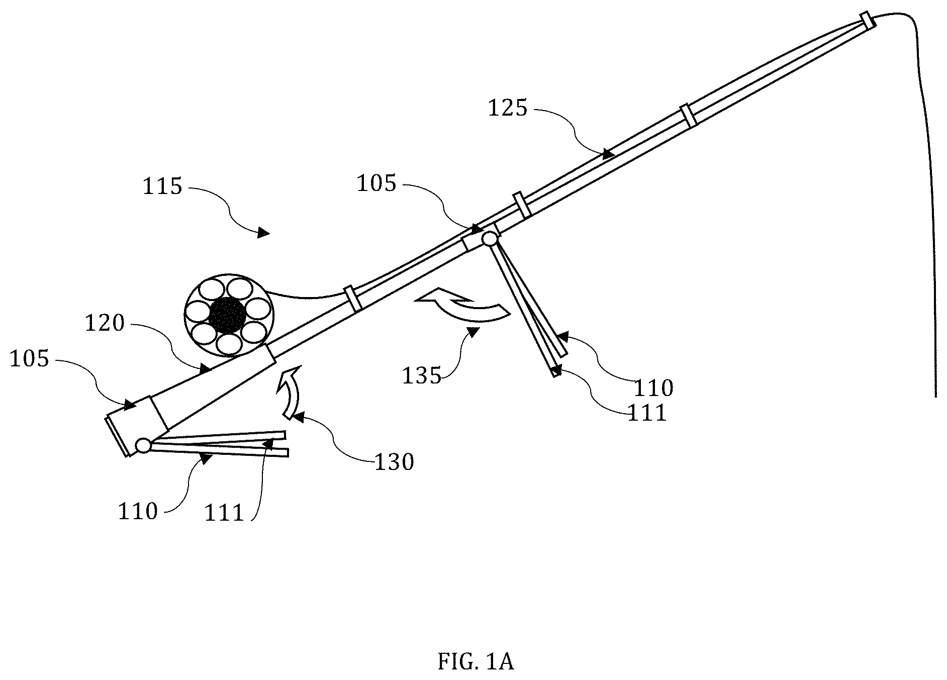 Patent US11771071 Figure 1 – Rod stand