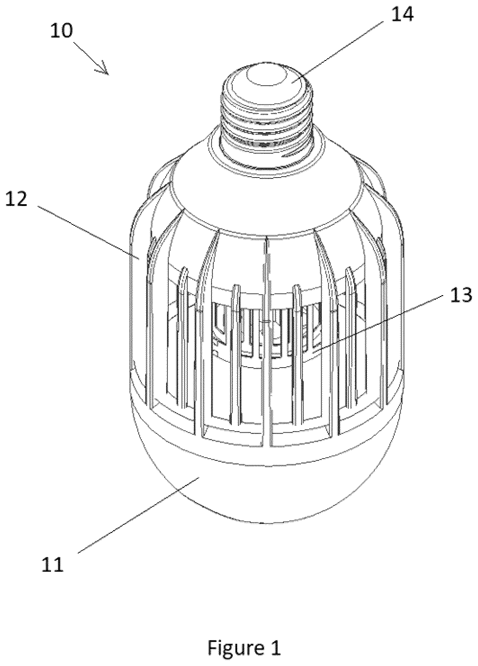 Patent US11771073 — Mosquito control devices and systems — Figure 1
